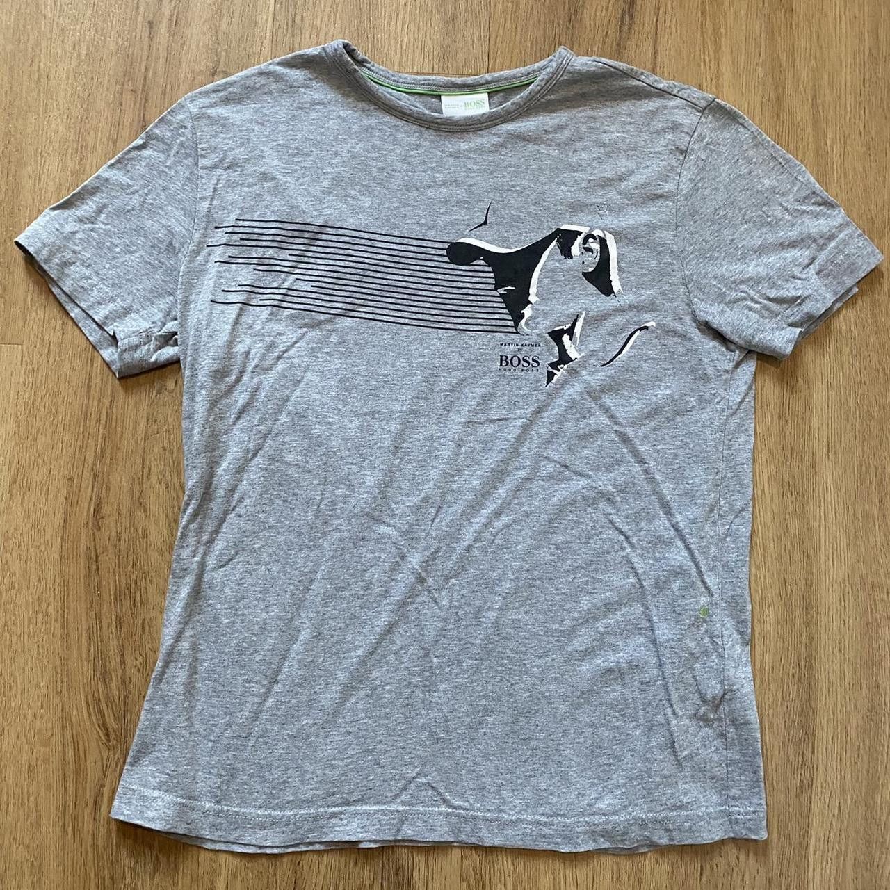 Hugo Boss Martin Kaymer Hugo Boss T-shirt Premium Gym Vintage y2k Size US M / EU 48-50 / 2 - 2 Thumbnail