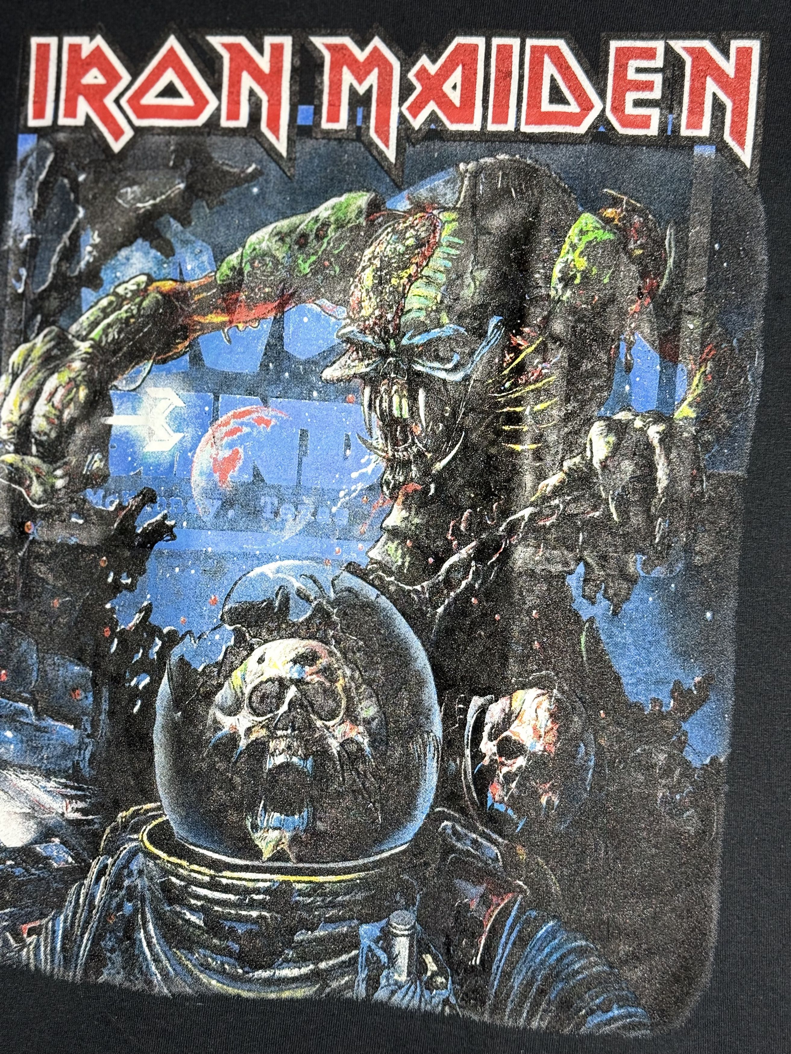 Iron Maiden Iron Maiden “Zombie Space Eddie” Vintage-Style Tee Size US M / EU 48-50 / 2 - 1 Thumbnail