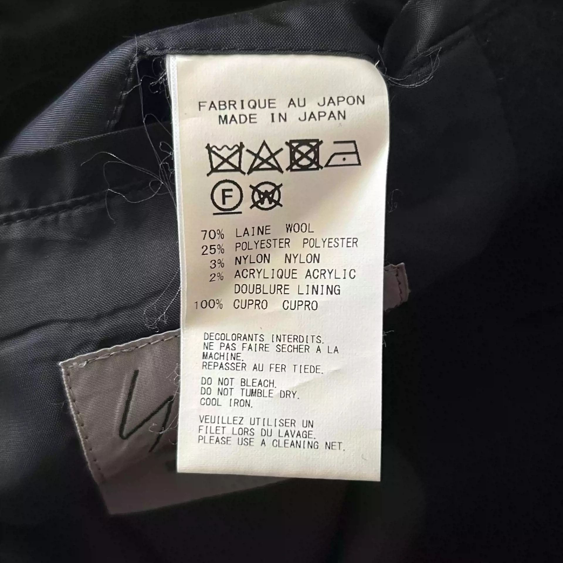 Yohji Yamamoto Yohji Yamamoto 19aw Pocket Wool JKT-2505 Size US M / EU 48-50 / 2 - 5 Thumbnail