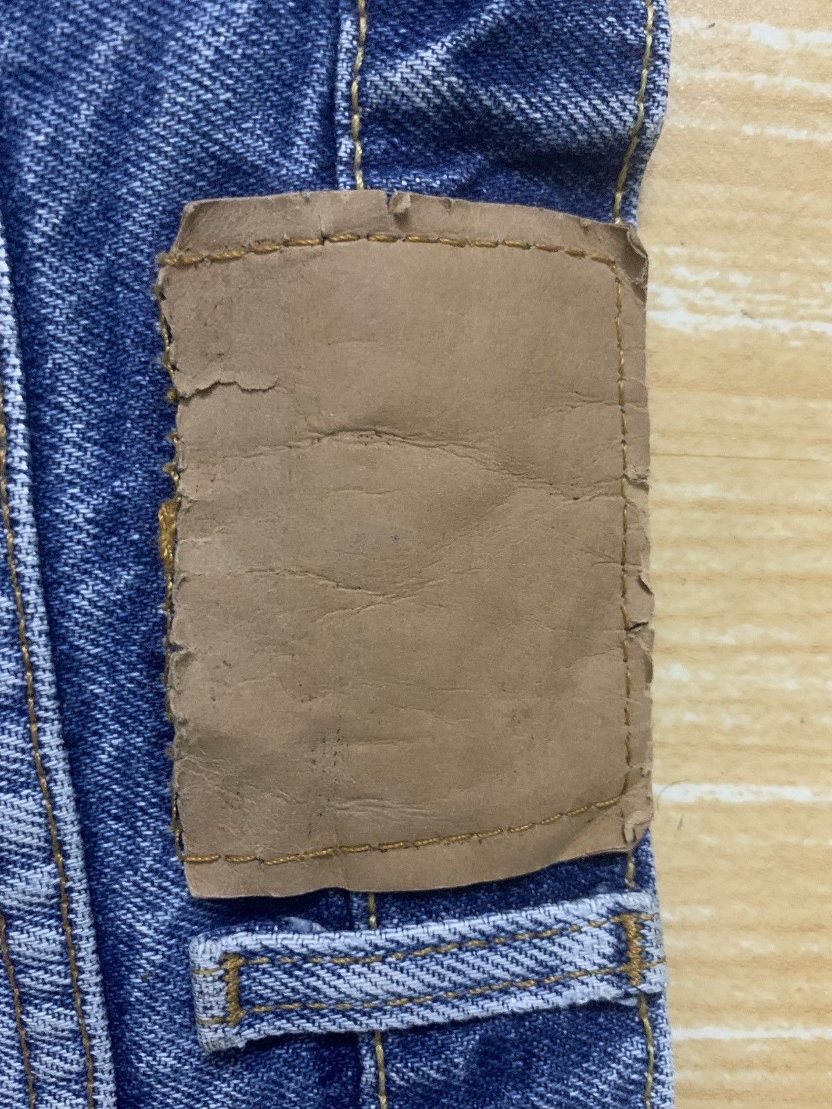 Levi's Vintage painted & dirty Levi’s Orange Tab Made In USA Size US 32 / EU 48 - 21 Thumbnail
