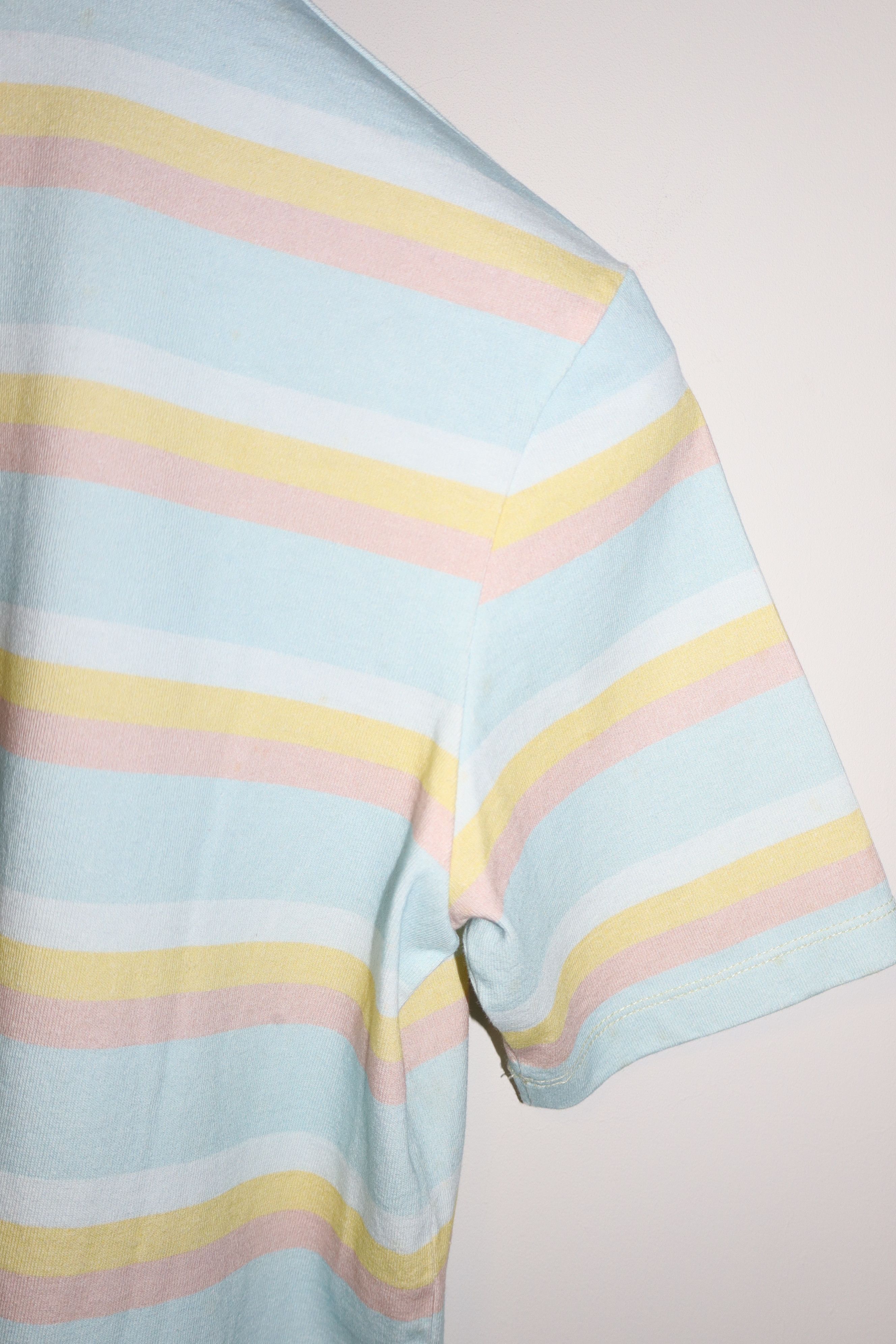 Acne Studios Acne studios logo striped t-shirt Size US S / EU 44-46 / 1 - 12 Thumbnail