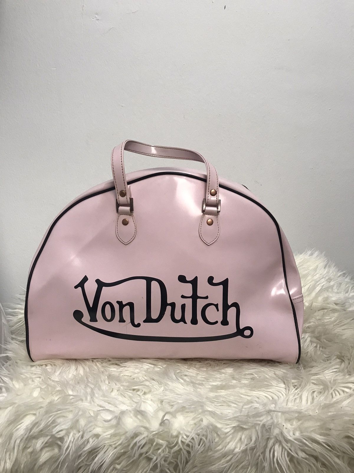 Von Dutch Von Dutch Bowling Pink Bag Size ONE SIZE - 4 Thumbnail