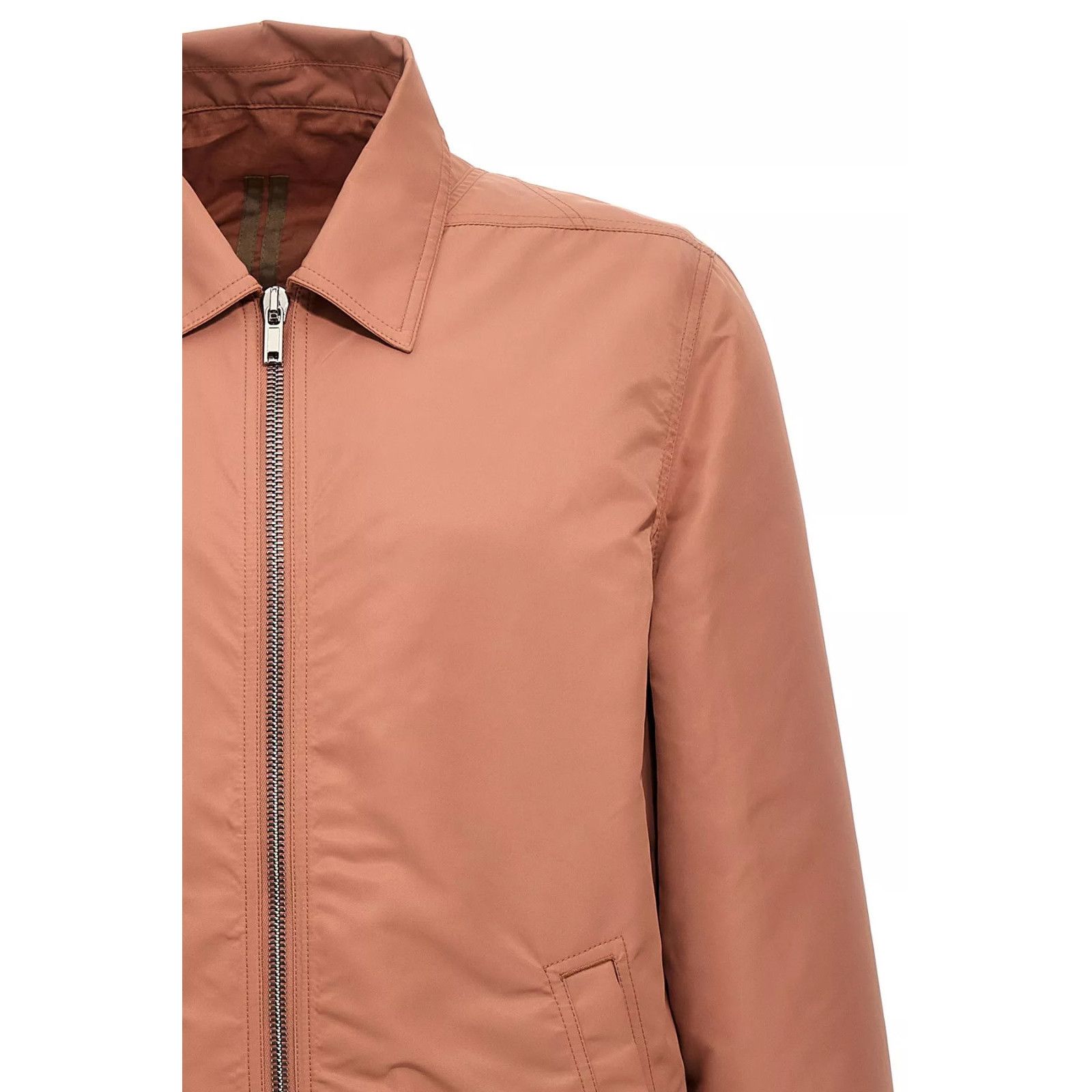 Rick Owens RICK OWENS DRKSHDW Zipfront Pink Nylon Jacket New & Authenti Size US M / EU 48-50 / 2 - 3 Thumbnail