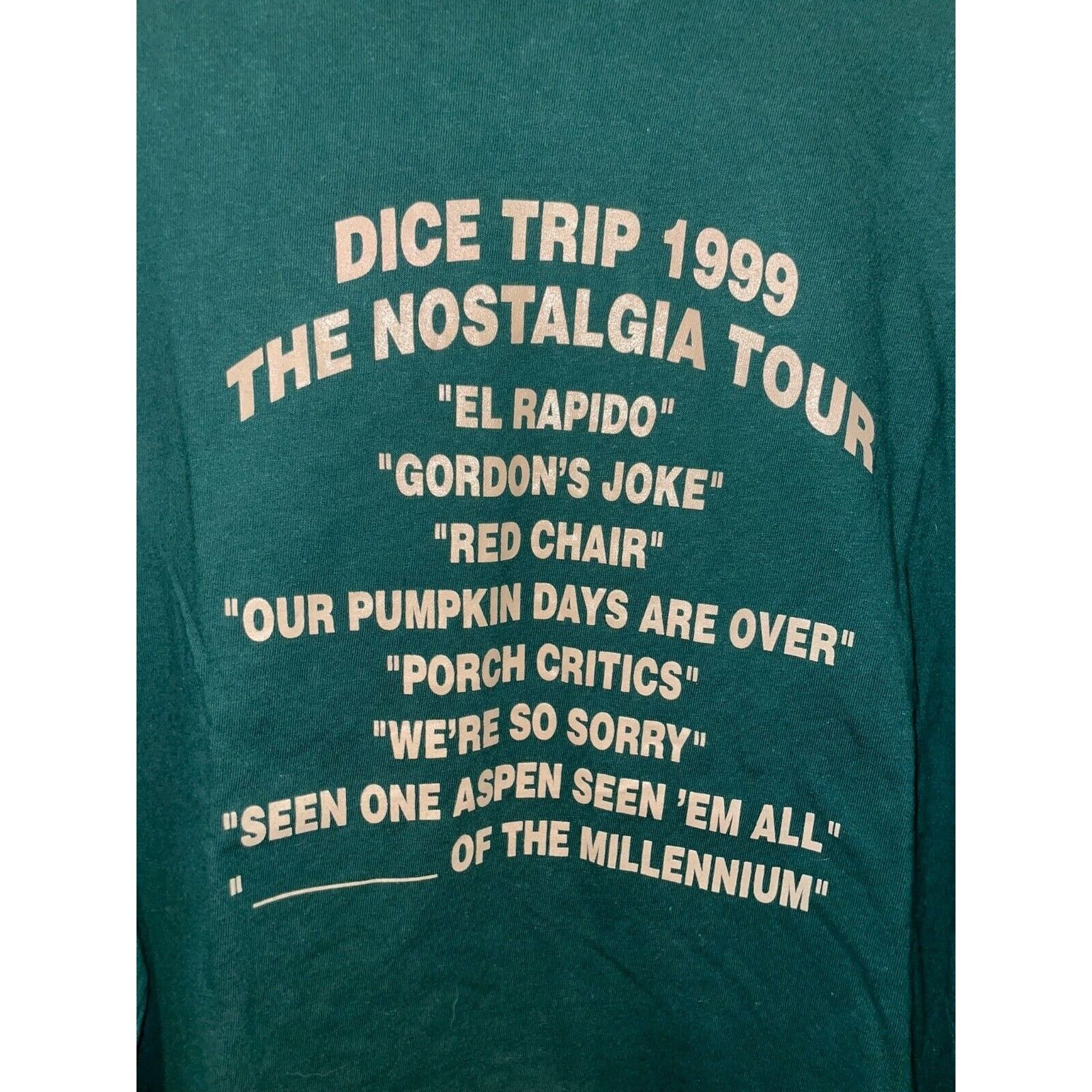 Hanes Vintage Dice Trip Shirt Long Sleeve Tee Nostalgia 90s VTG XL Size US XL / EU 56 / 4 - 2 Thumbnail
