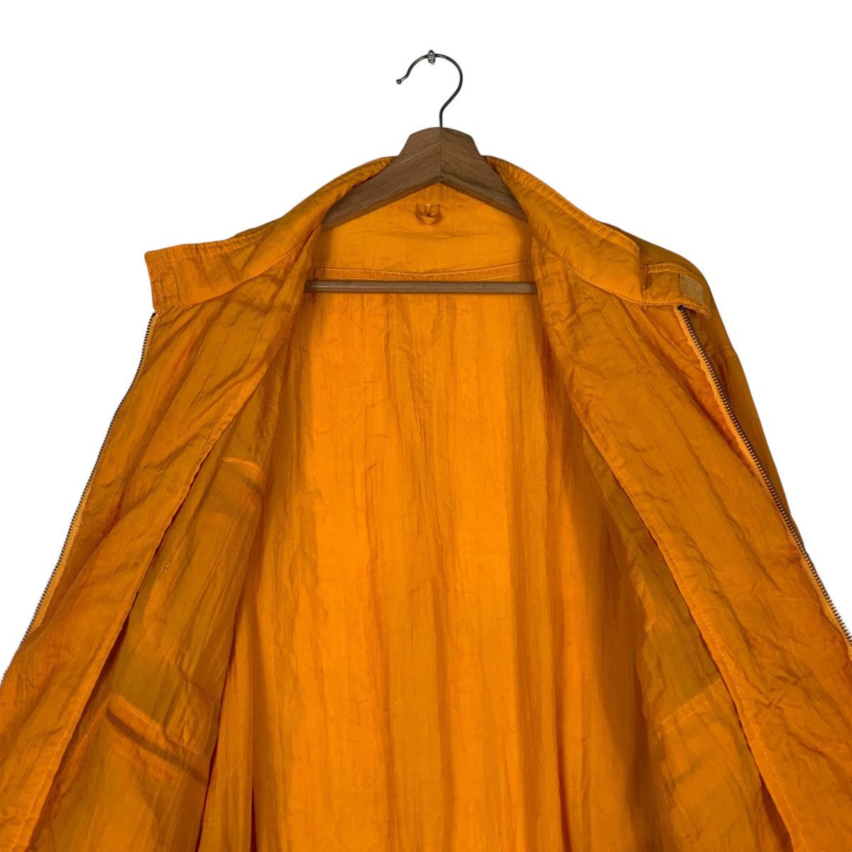 Japanese Brand Vintage POLE PCSMON Orange Parachute Nylon Jacket #1307-C59 Size US XL / EU 56 / 4 - 12 Thumbnail