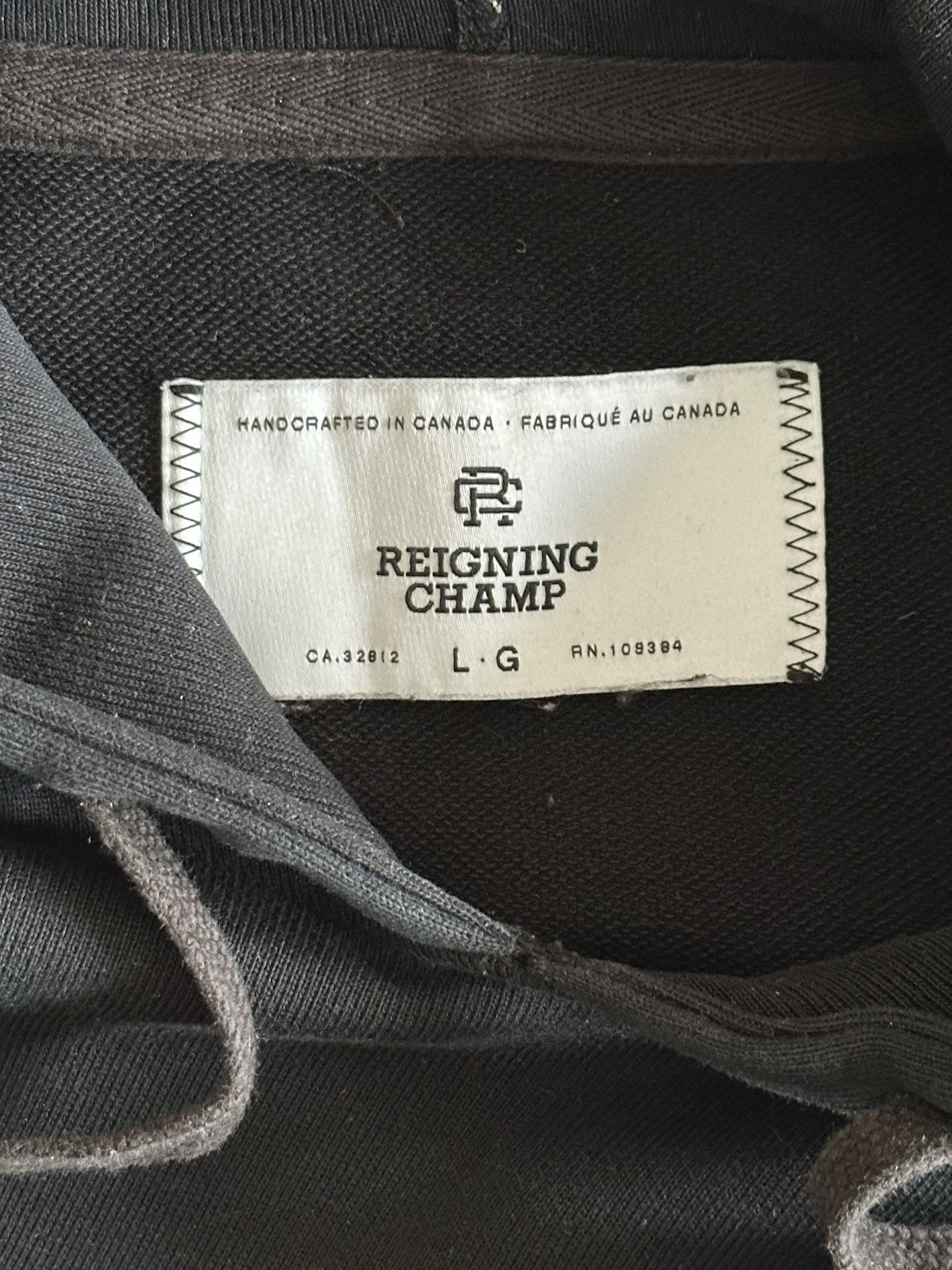 Reigning Champ Midweight Terry Slim Hoodie Size US L / EU 52-54 / 3 - 4 Thumbnail