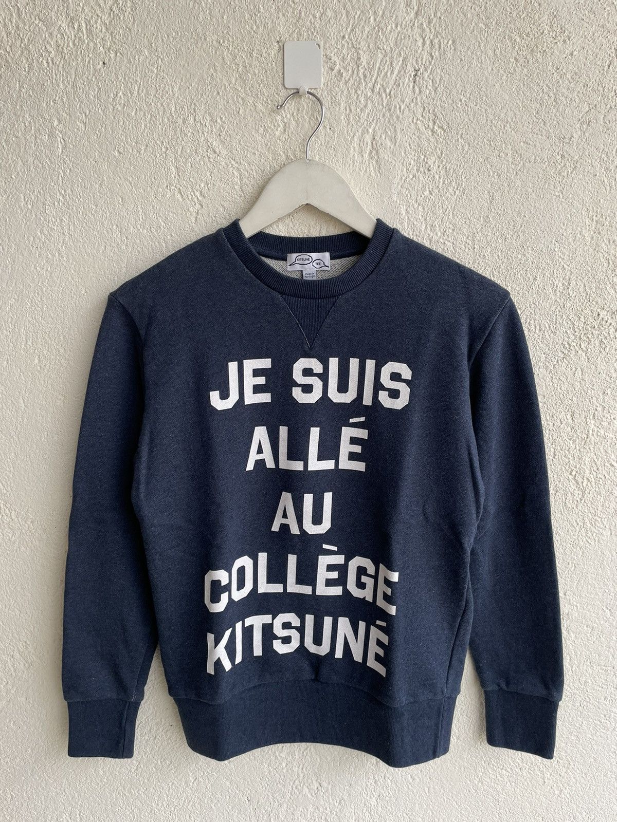 Maison Kitsune Maison kitsune Poem sweatshirt Size US S / EU 44-46 / 1 - 1 Thumbnail