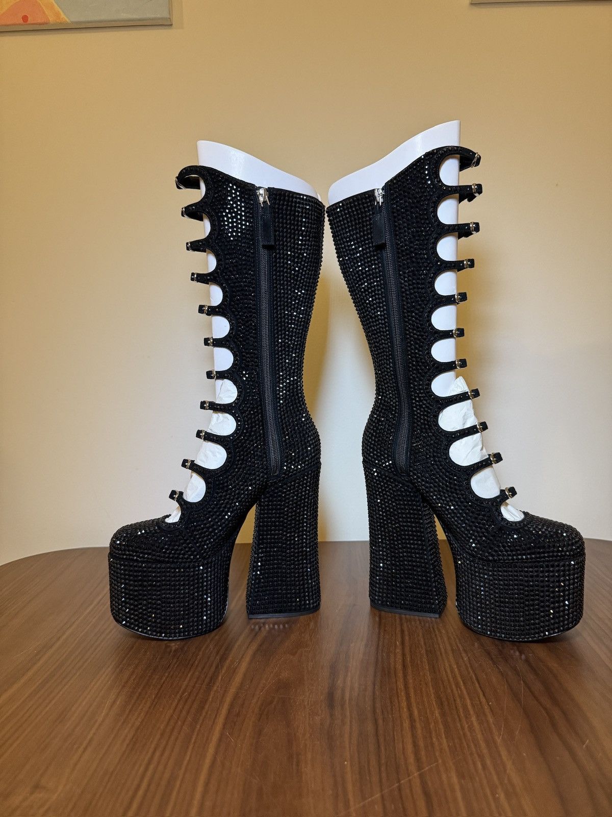 Marc Jacobs Marc Jacob’s Rhinestone Kiki Boots Women’s EU 6/US 6 Size US 6 / IT 36 - 21 Thumbnail