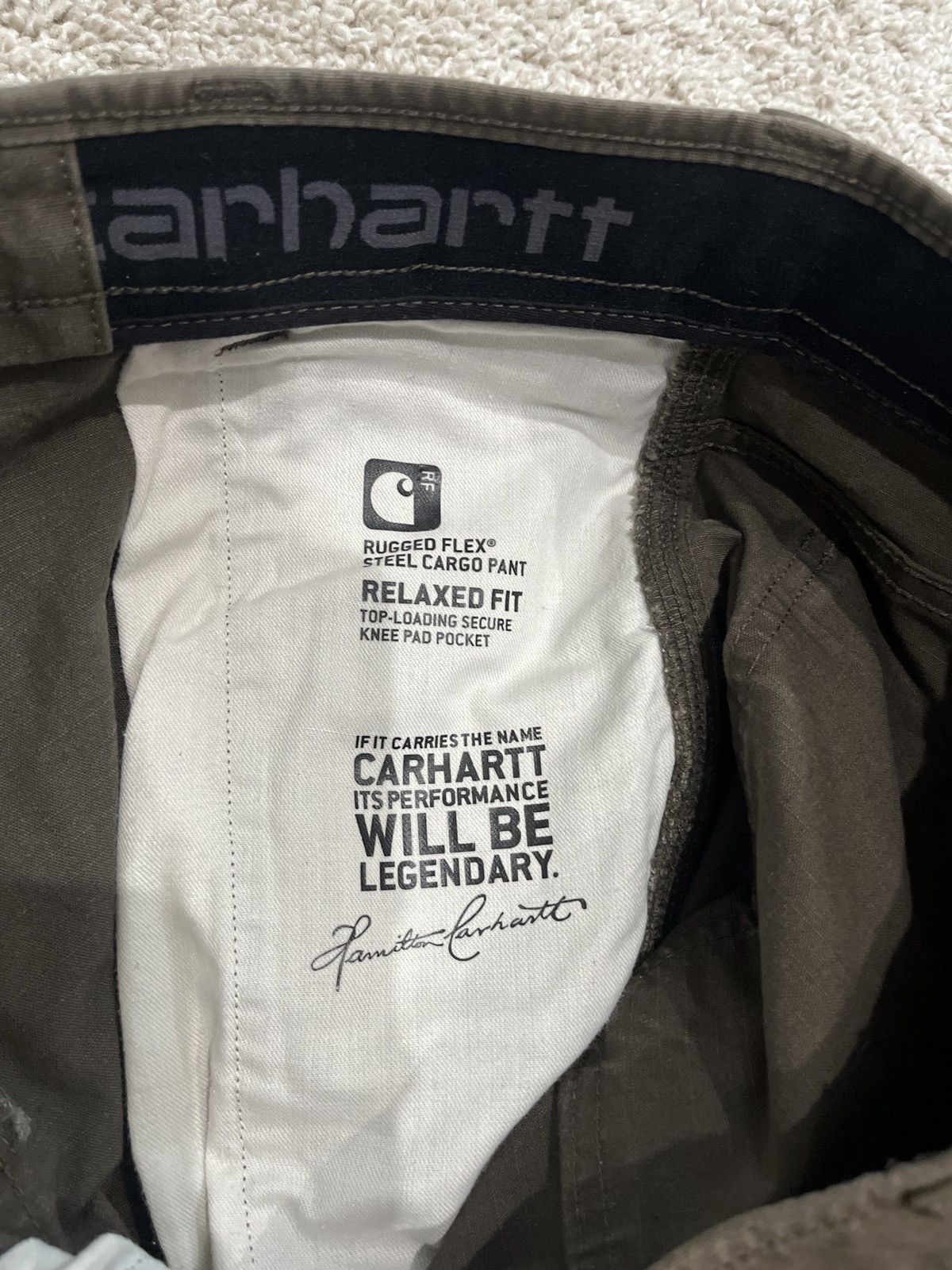 Carhartt Carhartt Rugged Flex Steel Cargo Double Front Pant Size US 30 / EU 46 - 7 Thumbnail