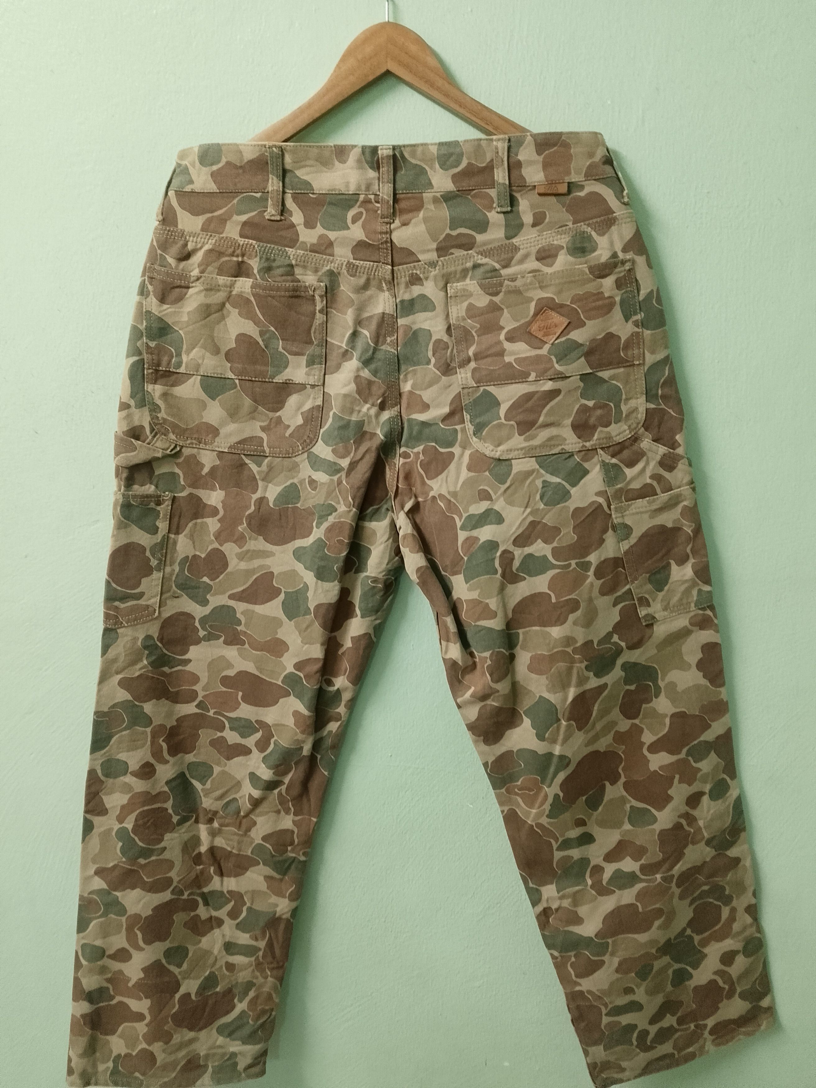 Japanese Brand ILLS camo cargo pant Size US 34 / EU 50 - 4 Thumbnail