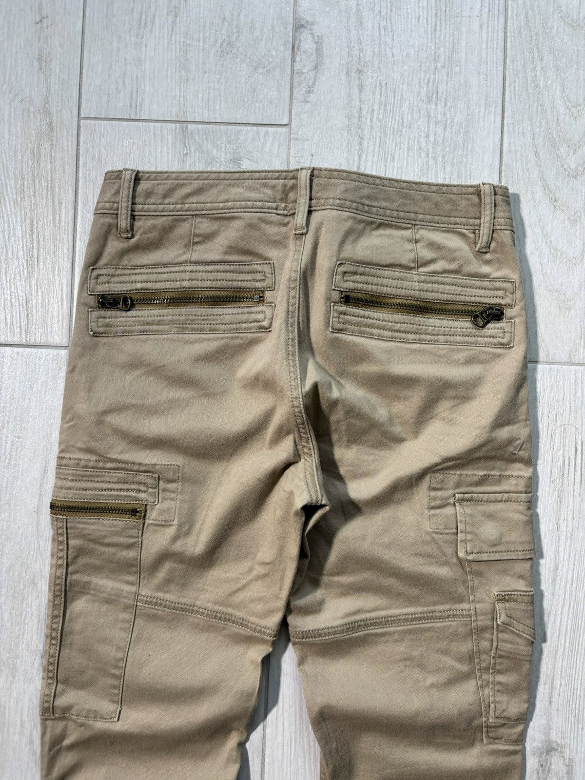 Polo Ralph Lauren Polo Ralph Lauren Cargo Pants Zipper Retro Rare Y2K Size 26" / US 2 / IT 38 - 10 Thumbnail