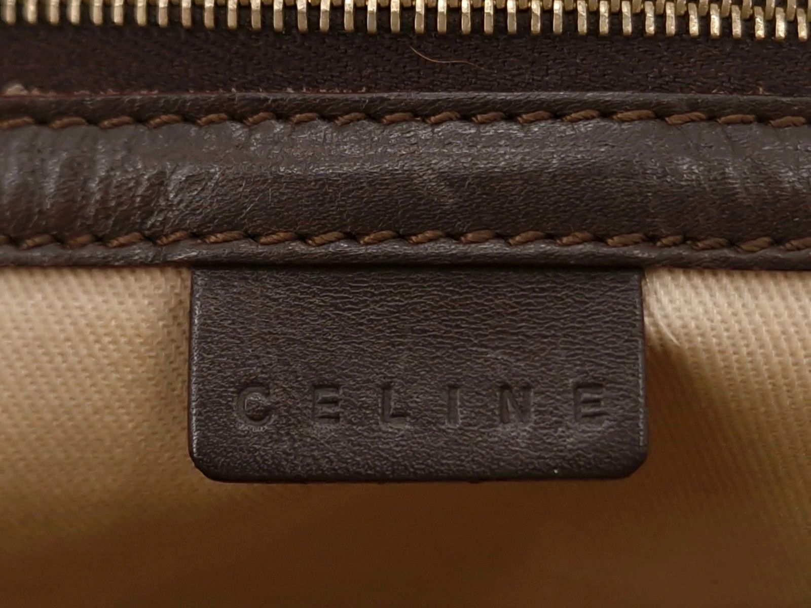 Celine Celine Monogram Canvas Leather Bag Size ONE SIZE - 5 Thumbnail