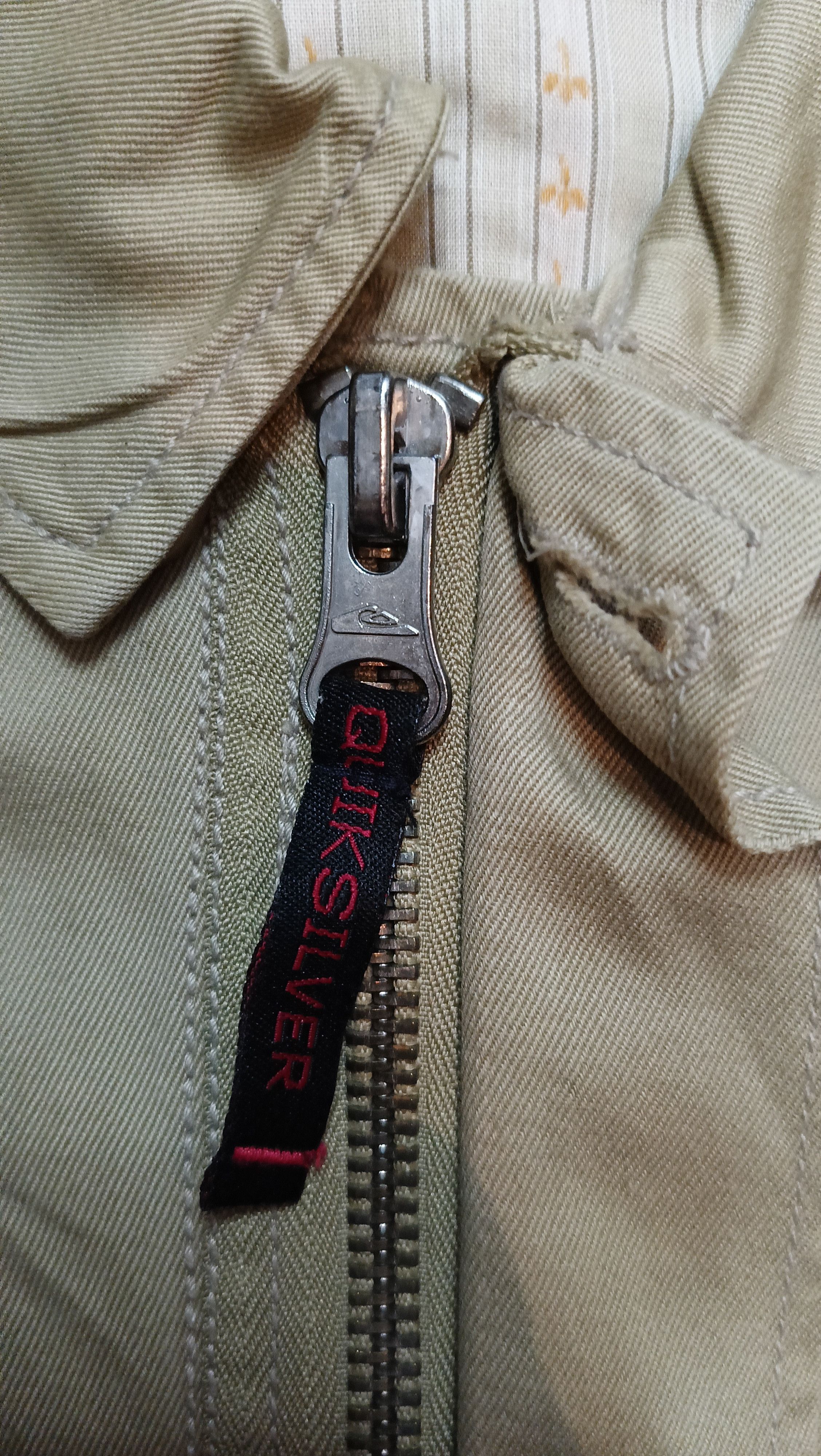 Designer × Japanese Brand × Quicksilver Vintage truker quick silver destroy Size US L / EU 52-54 / 3 - 9 Thumbnail