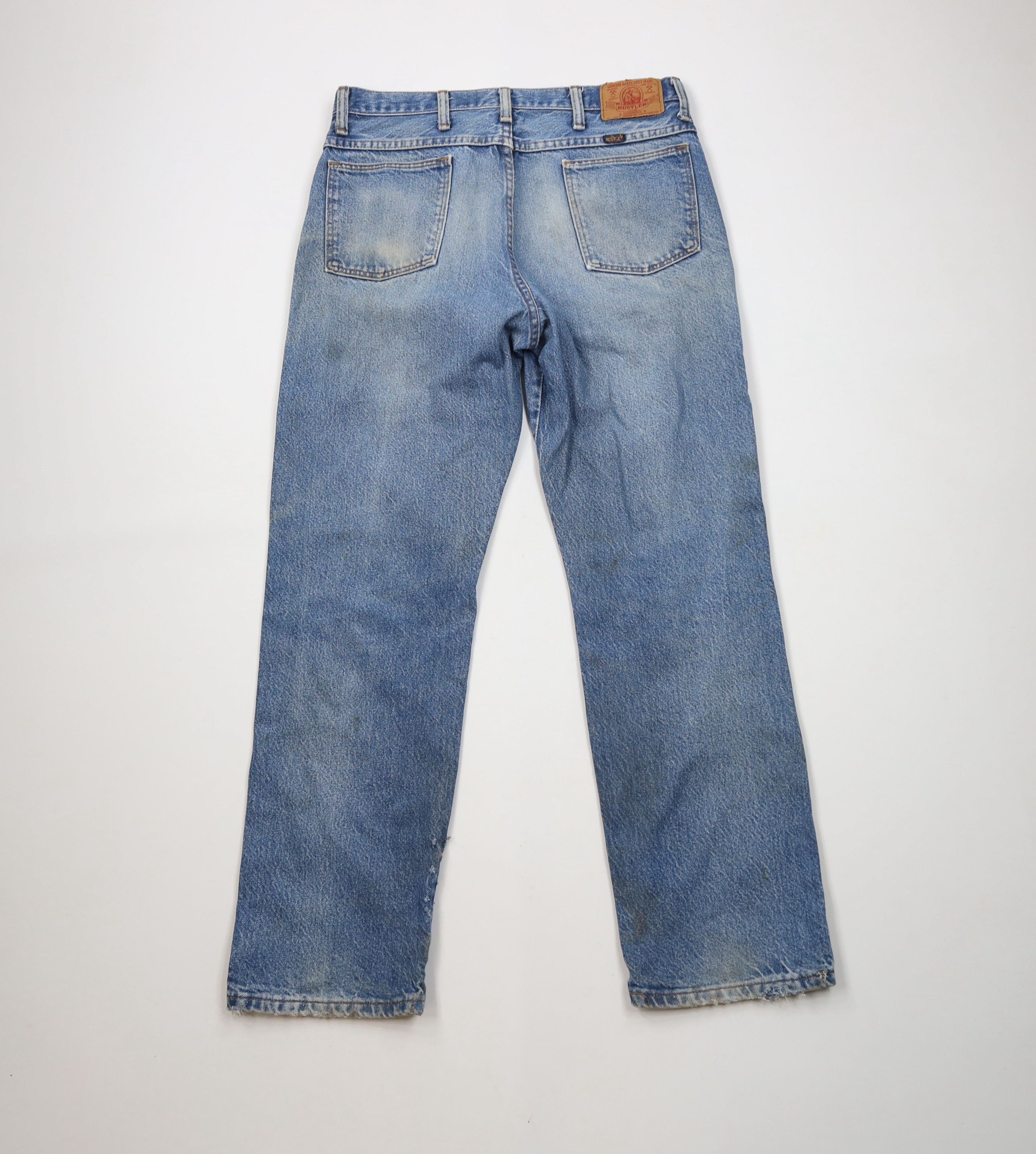 Vintage Vintage 90s Streetwear Straight Leg Denim Jeans Blue USA Size US 34 / EU 50 - 12 Thumbnail