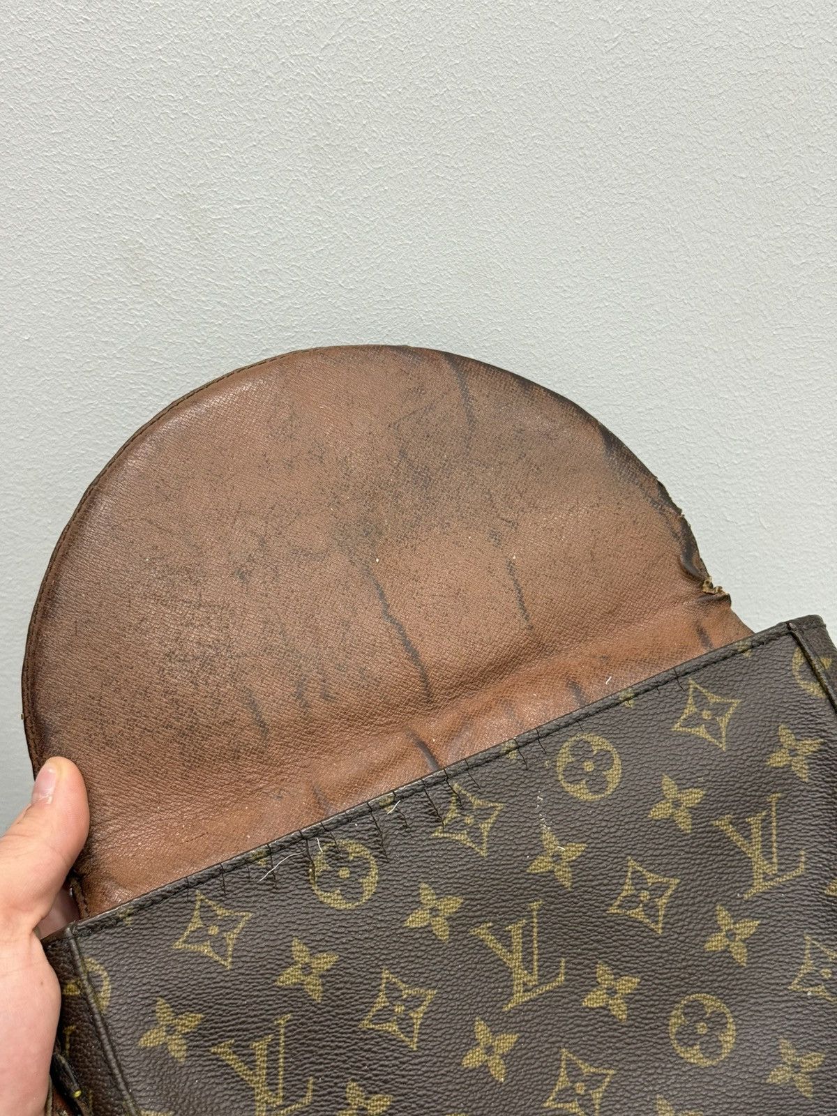 Louis Vuitton Vintage 1988 Louis Vuitton Monogram Leather Bag Size ONE SIZE - 7 Thumbnail