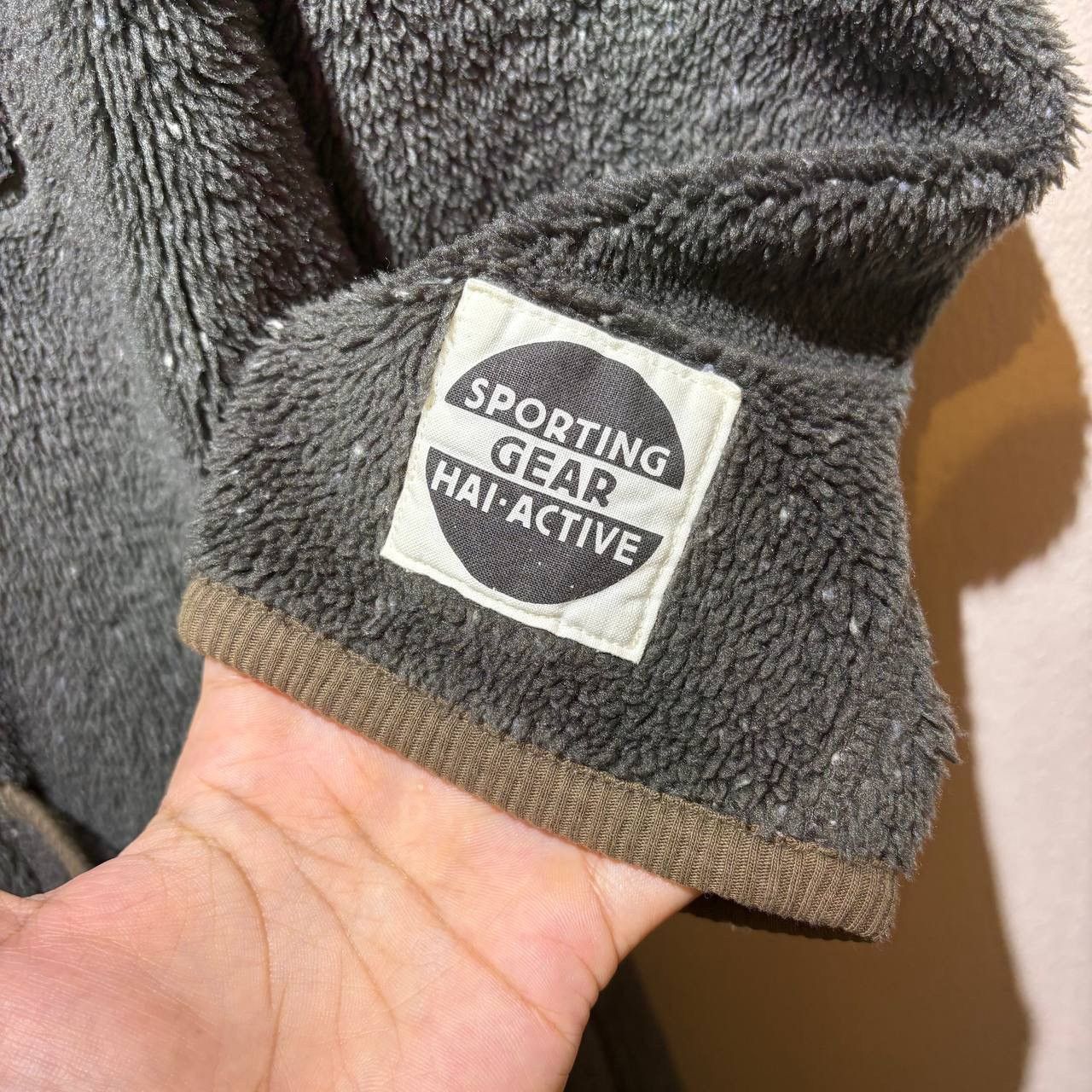 Hai Sporting Gear Vintage Hai Sporting Gear by Issey Miyake Long Fleece Jacket Size US M / EU 48-50 / 2 - 8 Thumbnail