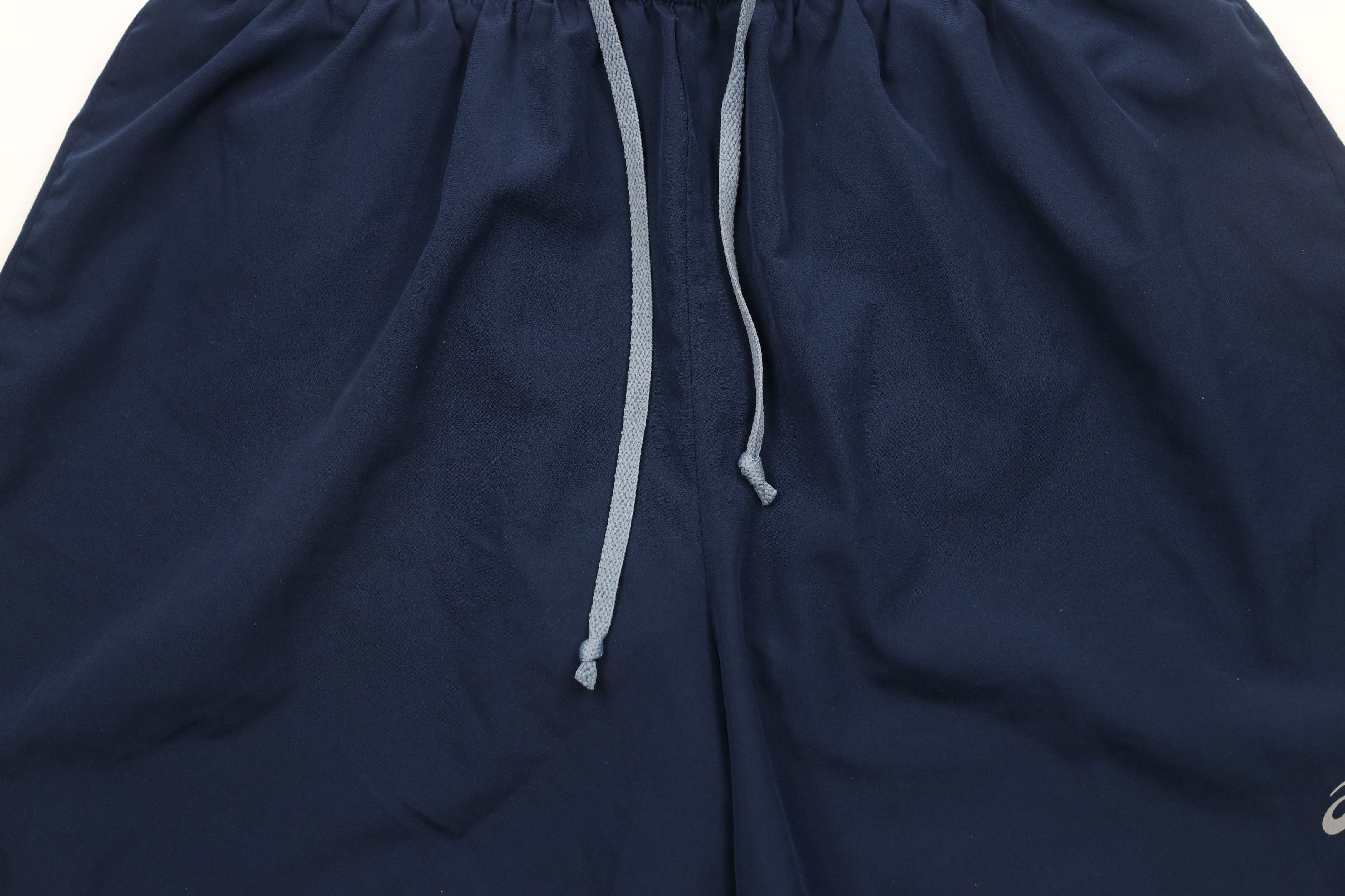 Asics × Vintage Vintage 90s Ascis Reflective Lined Running Jogging Shorts Size US 34 / EU 50 - 3 Thumbnail