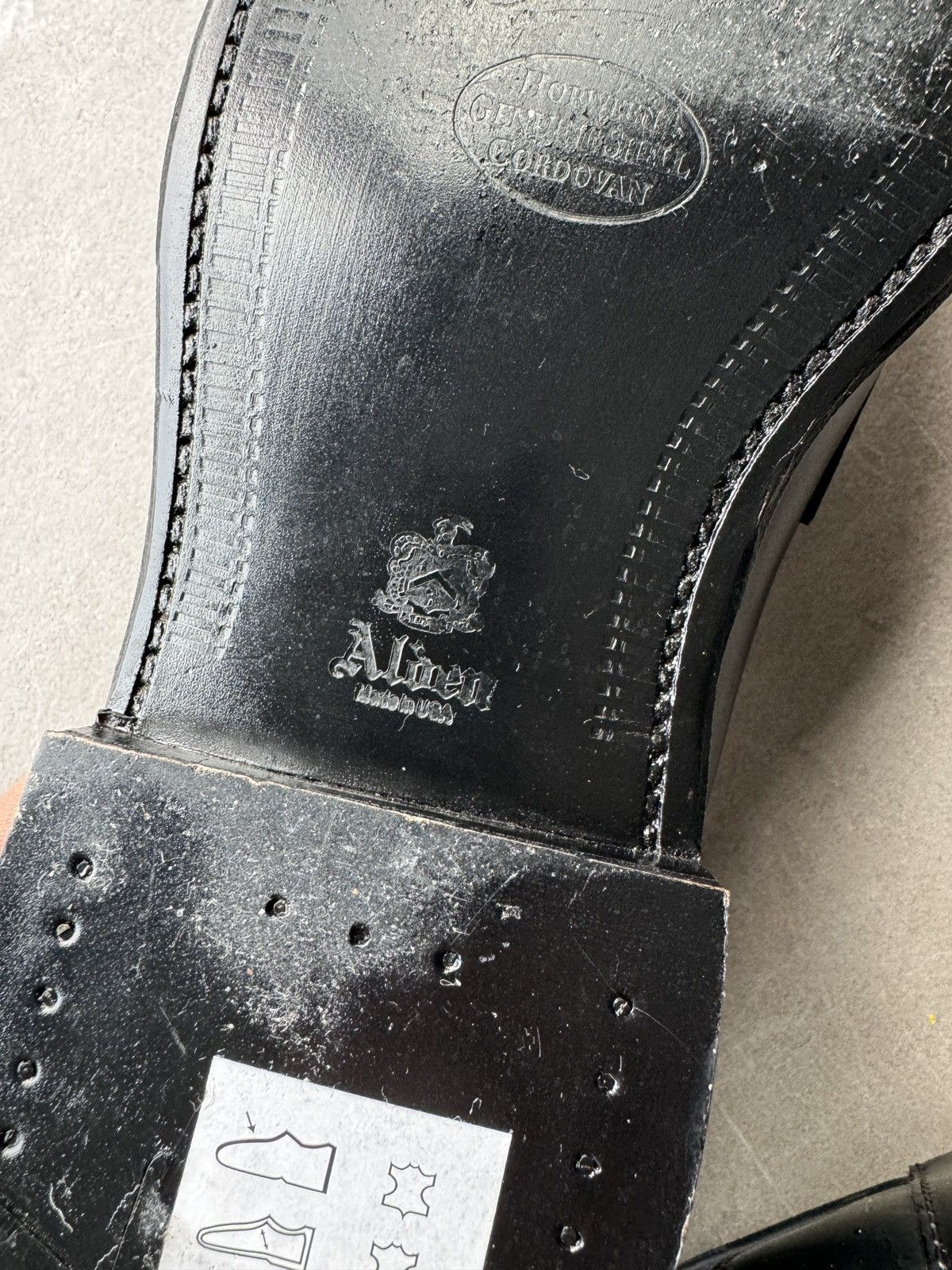 Alden ALDEN USA Black Horween Cordovan Horse Leather Penny Loafers Size US 6 / EU 39 - 13 Thumbnail