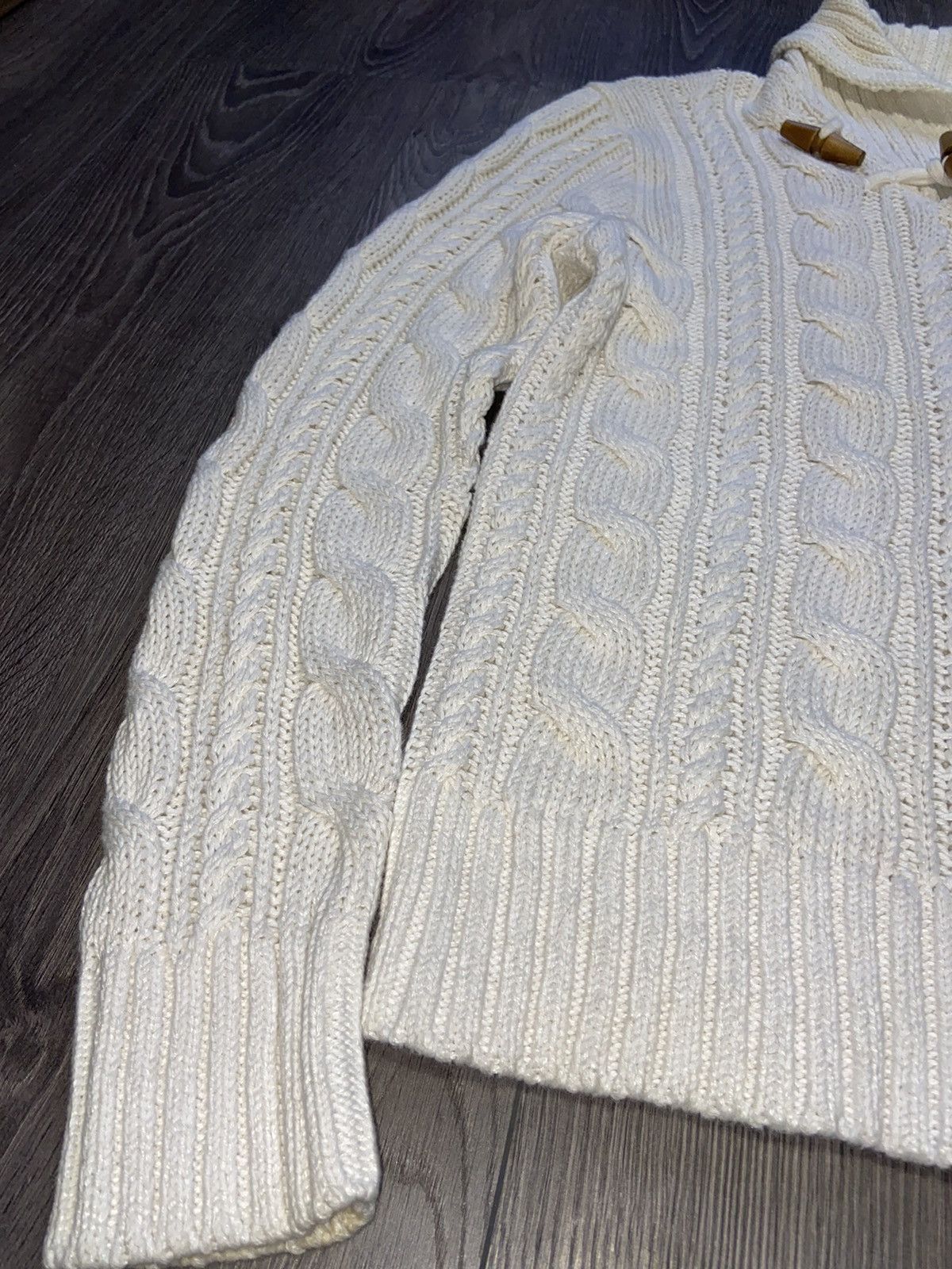 Japanese Brand × Ralph Lauren × Vintage POLO RALPH LAUREN VINTAGE 2000’s KNITTED WHITE SWEATSHIRT Size US M / EU 48-50 / 2 - 2 Thumbnail