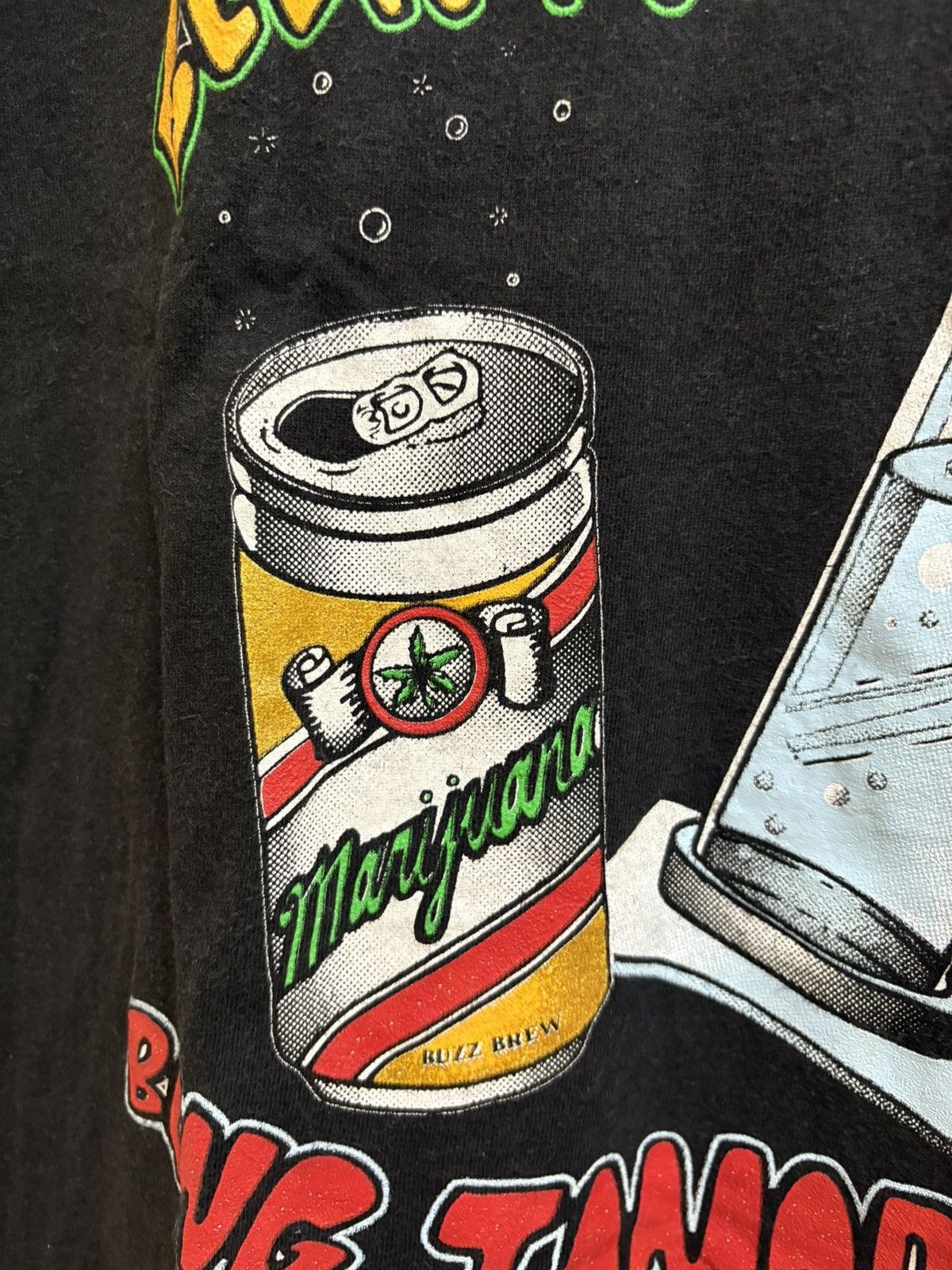 Vintage Vintage 90s Beer Today Bong Tomorrow Weed Ganja Humor Size US M / EU 48-50 / 2 - 6 Thumbnail