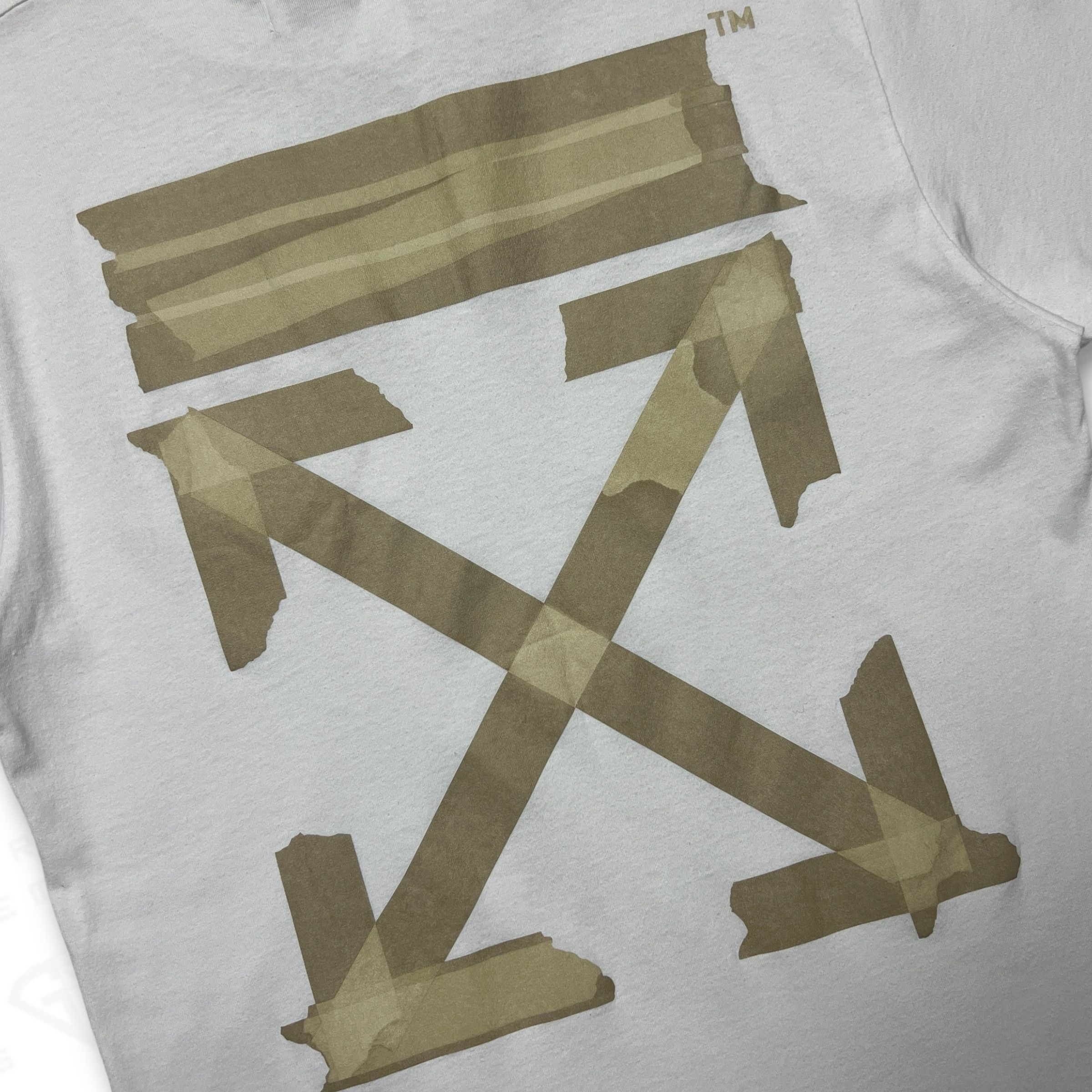 Off-White Off-White Tape Arrows T-Shirt Size US S / EU 44-46 / 1 - 4 Thumbnail