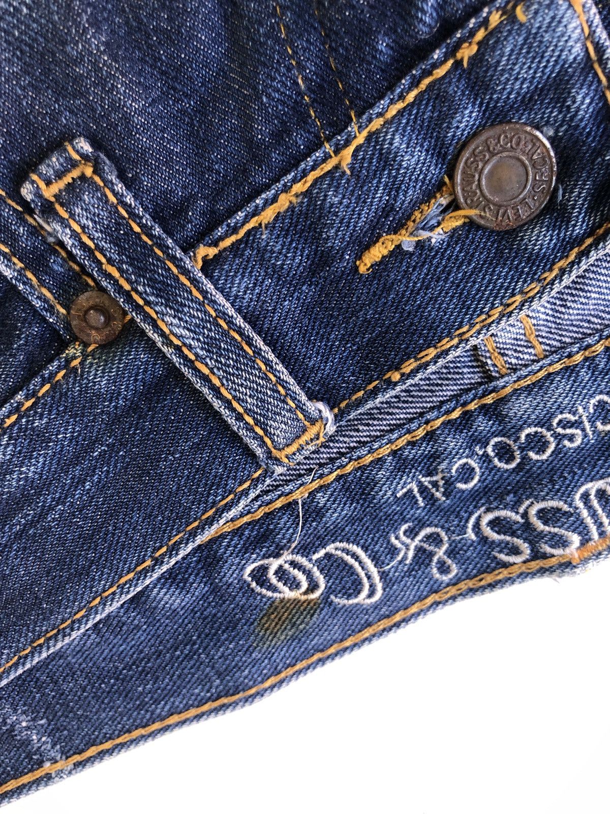 Levi's Vintage Levi’s San Francisco CAL Distressed Jeans Size US 36 / EU 52 - 20 Thumbnail