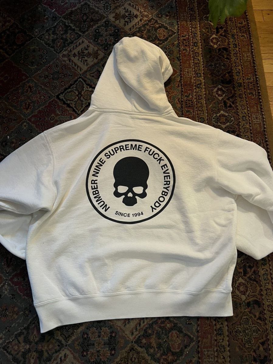 Number (N)ine × Supreme Supreme Number (N)ine Hooded Sweatshirt Size US M / EU 48-50 / 2 - 5 Thumbnail