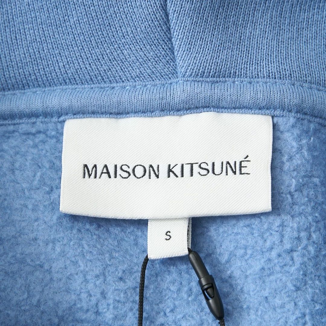 Maison Kitsune Maison Kitsune Men's Fox Logo Zip Hoodie Size US M / EU 48-50 / 2 - 7 Thumbnail