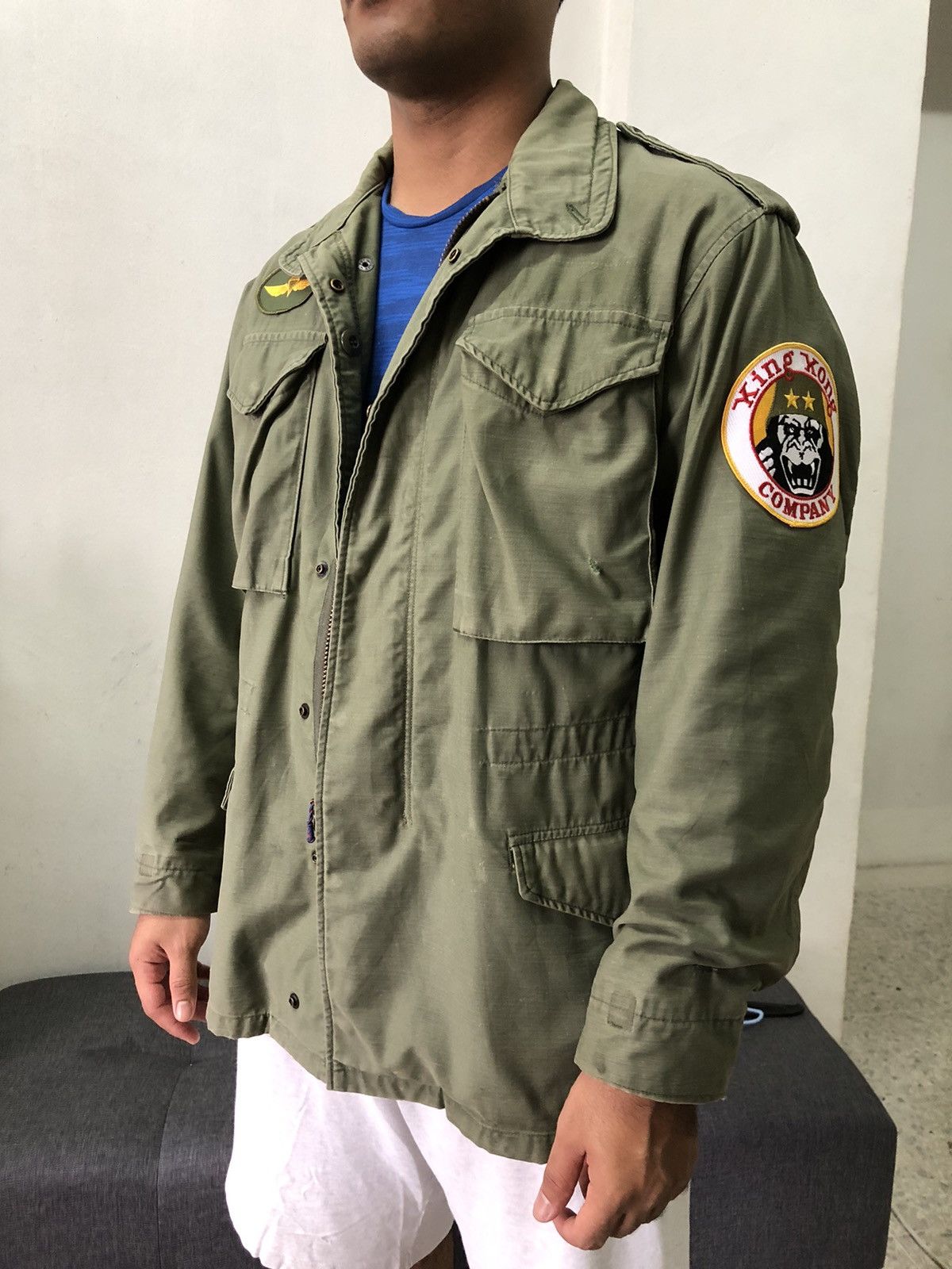 Vintage Rare❗️Vintage Taxi Driver M65 Field Jacket Like Toys MacCoy Size US L / EU 52-54 / 3 - 5 Thumbnail