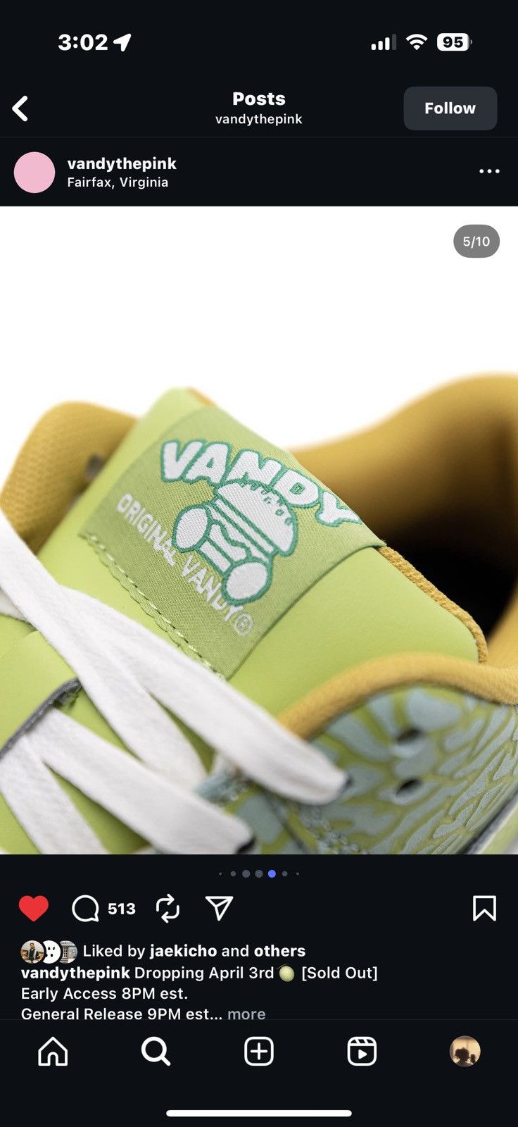 Vandy The Pink VANDY THE PINK MELON SNEAKERS Size US 6.5 / IT 36.5 - 2 Thumbnail