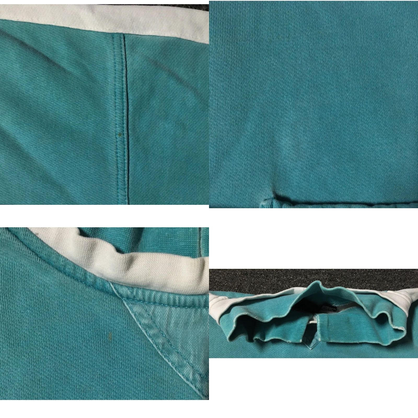 Quiksilver Vtg 90s Gotcha Striped Faded Hoodie M Surf Skate Vaporwave Grunge OP Billabong Size US M / EU 48-50 / 2 - 9 Thumbnail