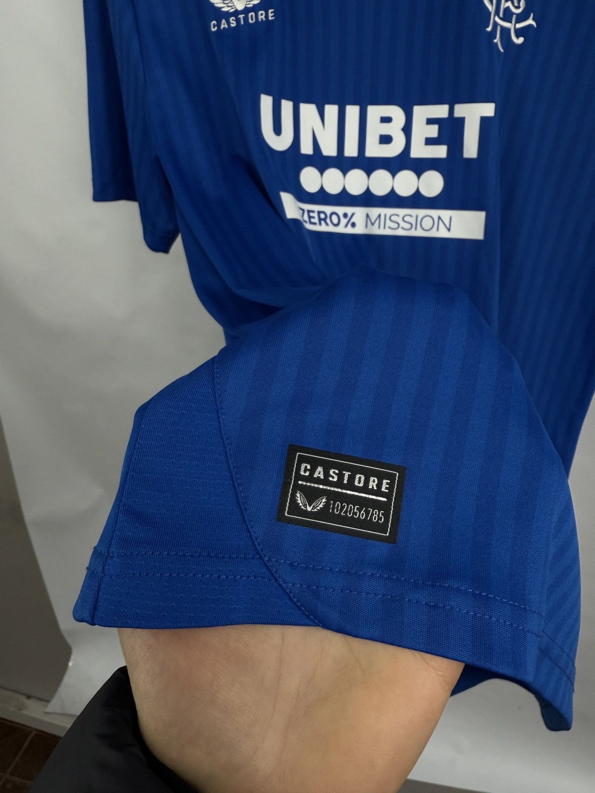 Castore 🏴󠁧󠁢󠁳󠁣󠁴󠁿 Y2K Castore Glasgow Rangers Jersey Blokecore Rare Hype Size US XL / EU 56 / 4 - 7 Thumbnail