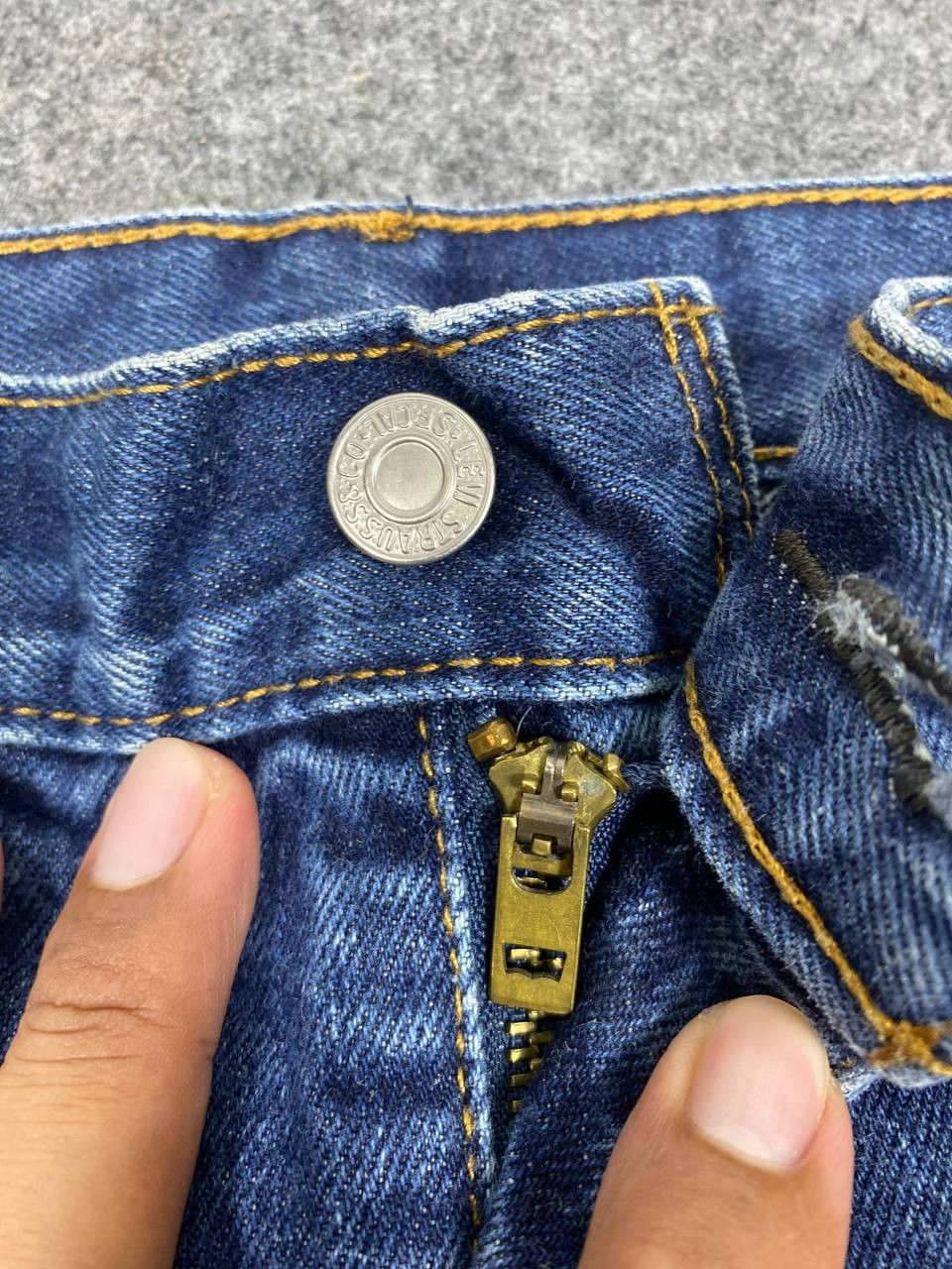 Levi's levis 517 bootcut flare slightly distressed denim Size US 34 / EU 50 - 12 Thumbnail