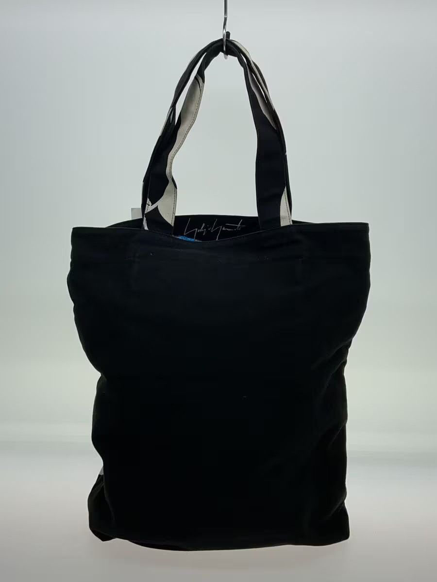 Yohji Yamamoto Psychedelic Print Canvas Tote Bag Size ONE SIZE - 2 Thumbnail