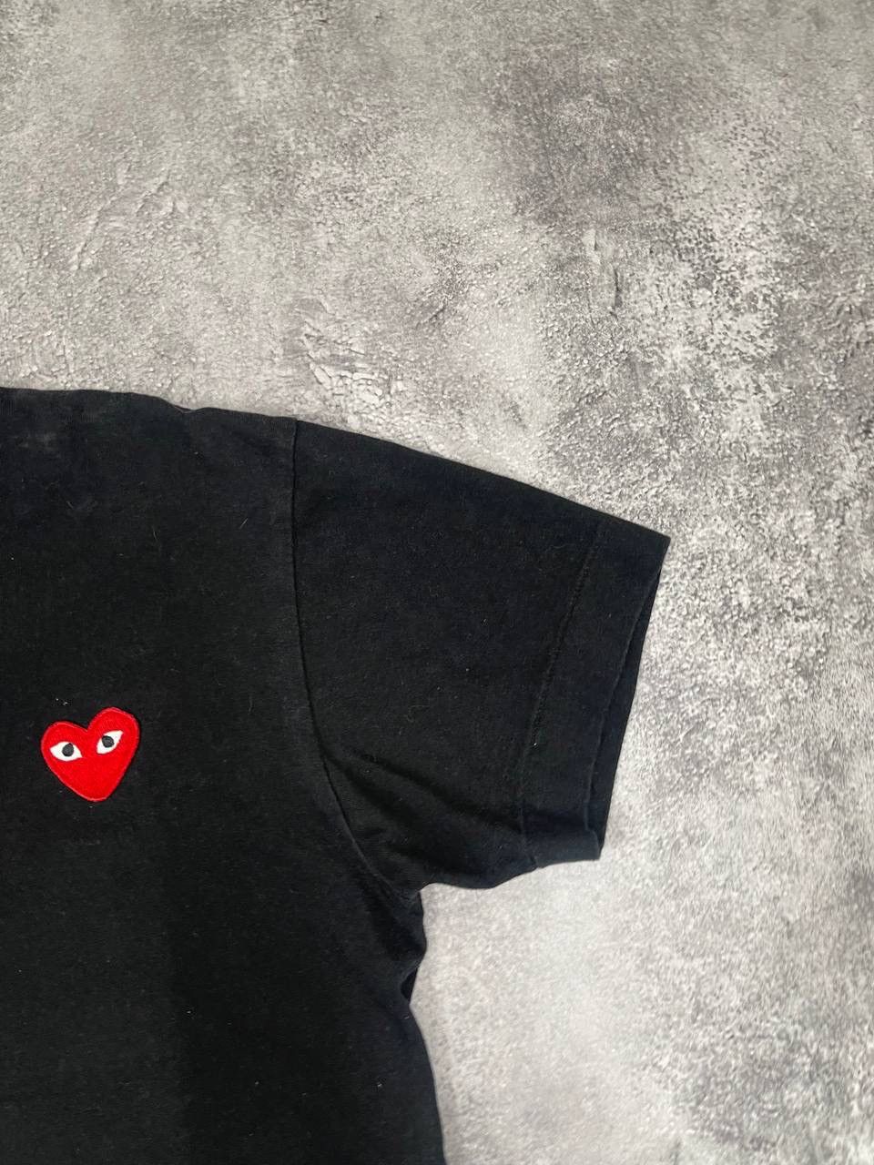 Comme des Garcons Comme Des Garçons Play Men Cotton T-Shirt Black Size S Size US S / EU 44-46 / 1 - 3 Thumbnail
