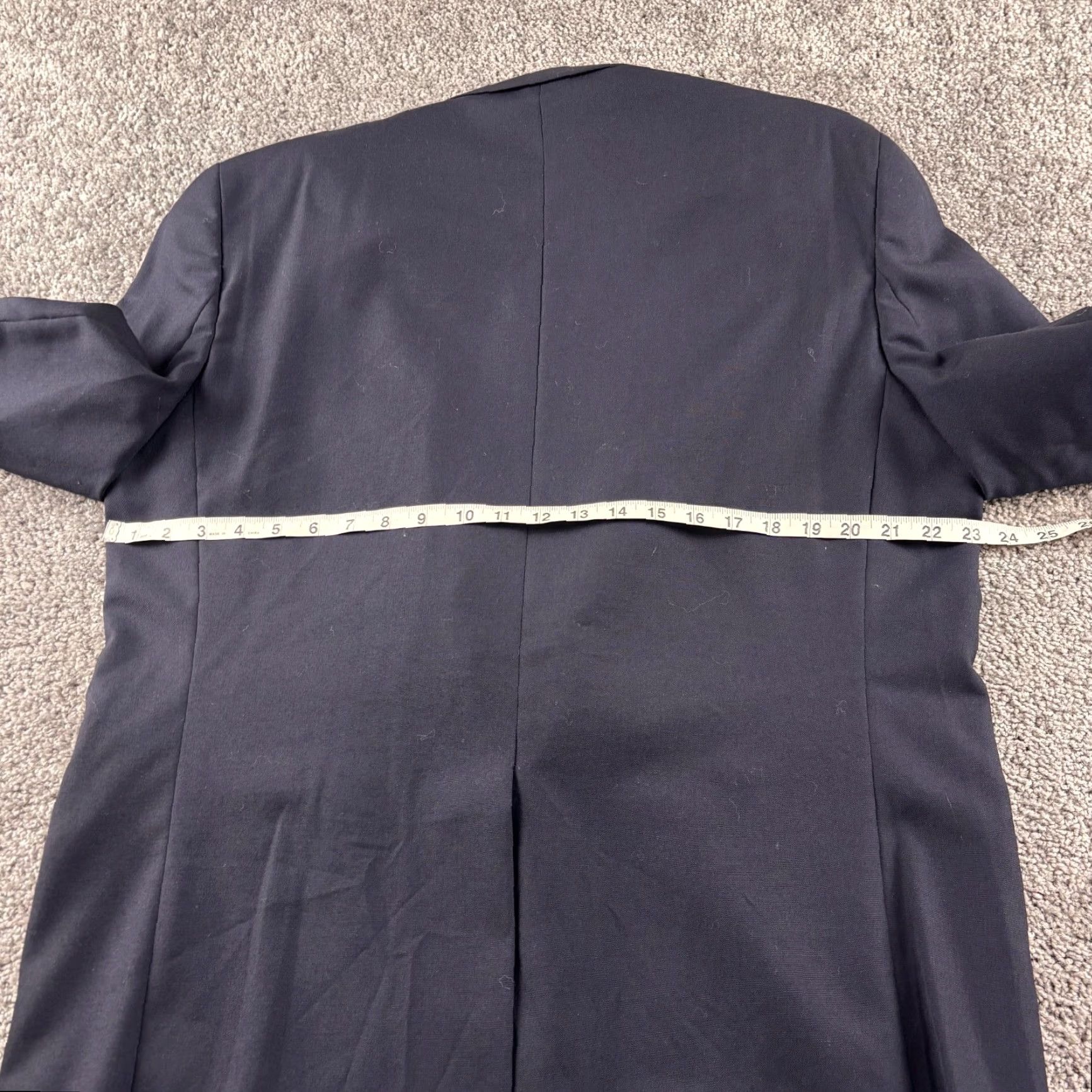 Ralph Lauren VINTAGE Chaps Ralph Lauren Blazer Mens 43R Navy Gold Button Boat Captain Jacket Size 46R - 7 Thumbnail