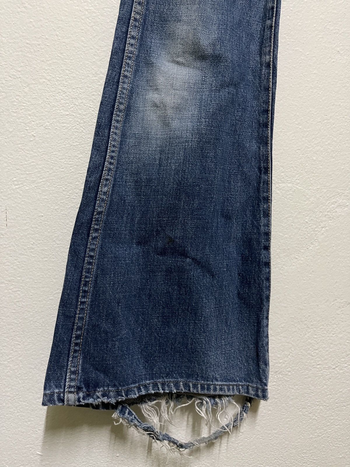 Japanese Brand × Vintage Bison Vintage Flare Boot Cut Jeans Size 27" / US 4 / IT 40 - 4 Thumbnail
