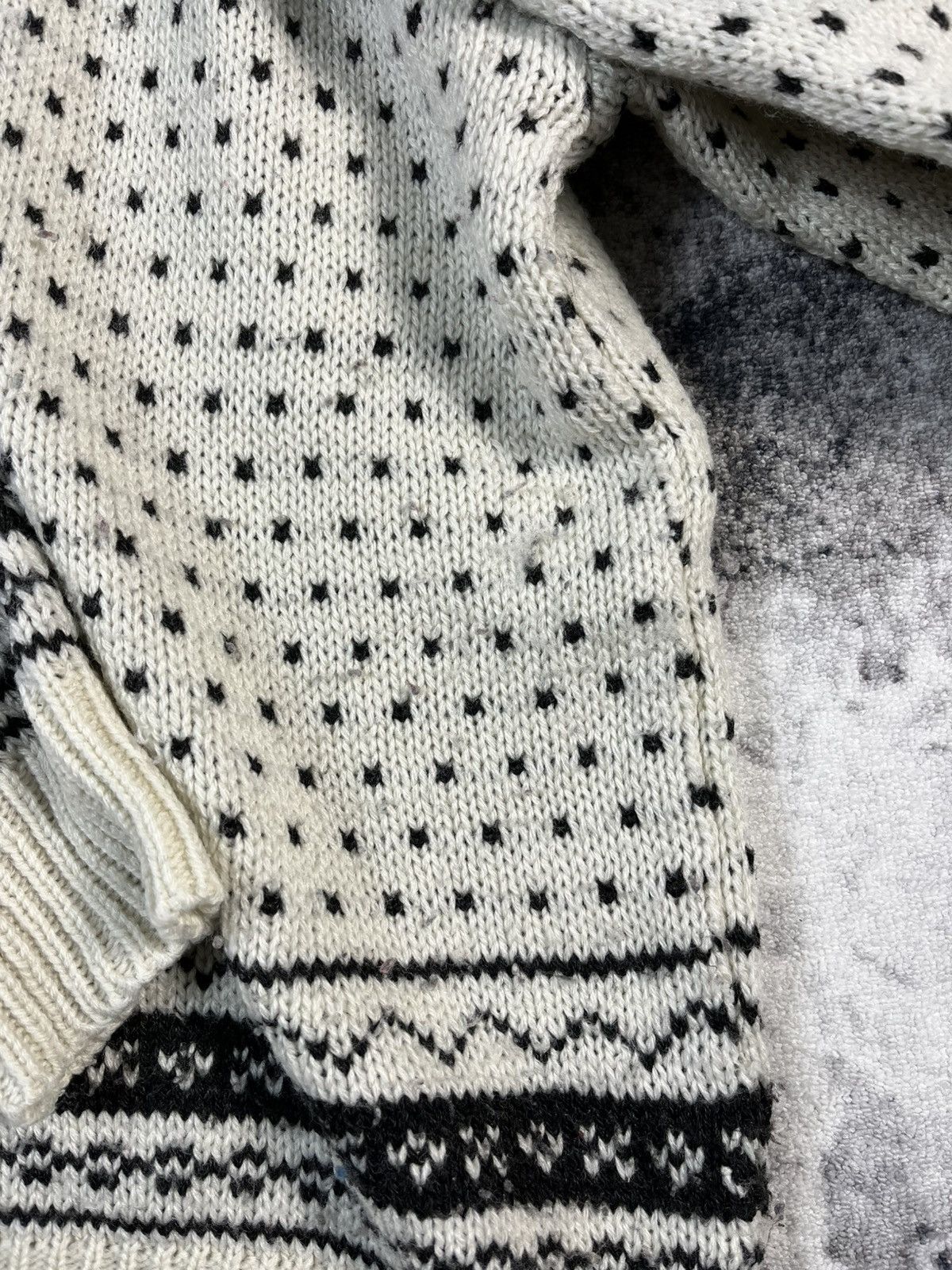 Vintage Norwegian Wool Knit Sweater Traditional Nordic Design XL XXL Size US XL / EU 56 / 4 - 10 Thumbnail
