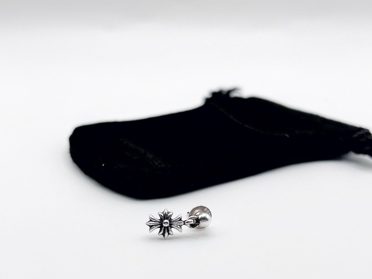 Chrome Hearts Cross Ball Tail Tiny Drop Earring main image 1