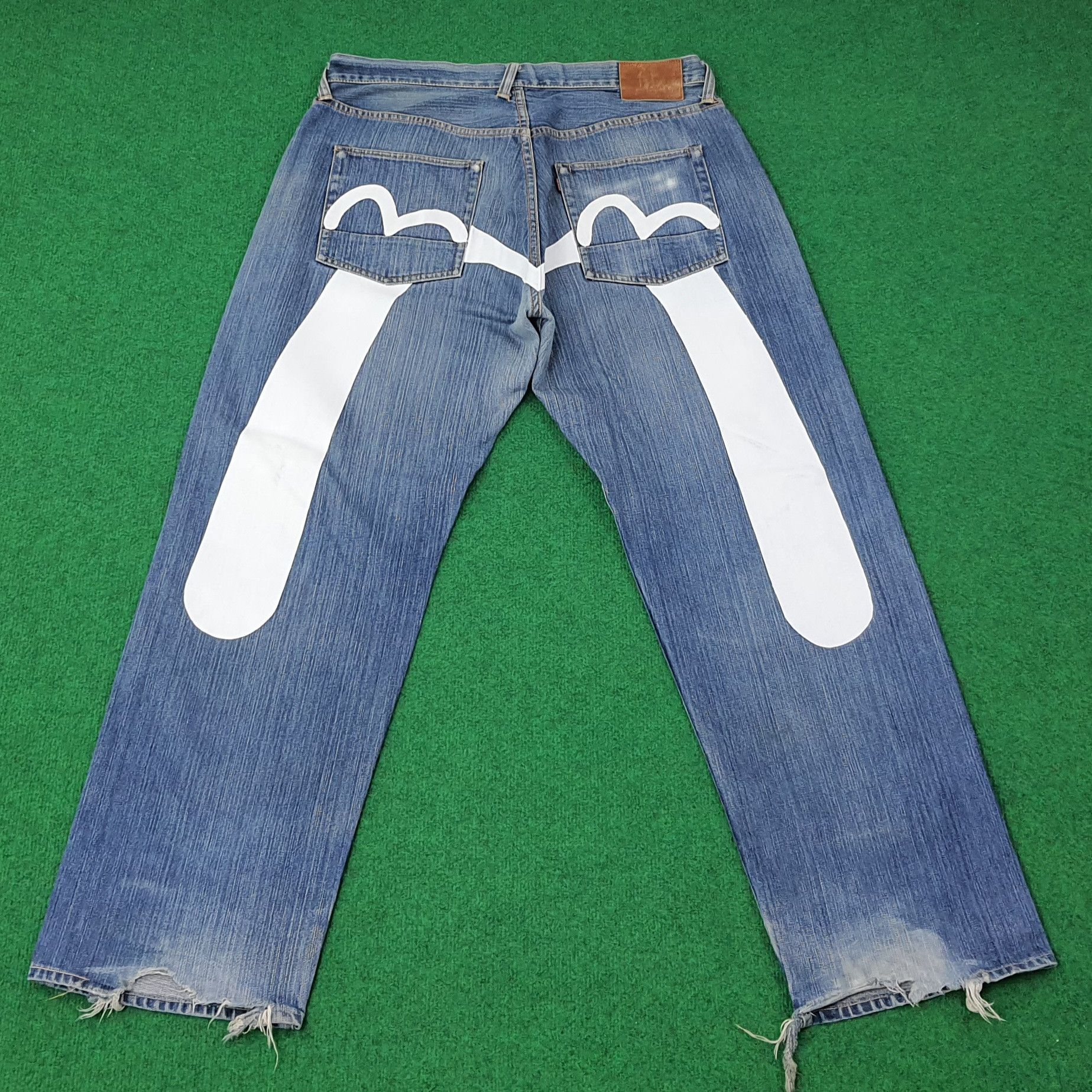 Evisu Vintage Evisu Japan Custom Daicock Denim Jeans C265N30 Size US 35 - 1 Thumbnail