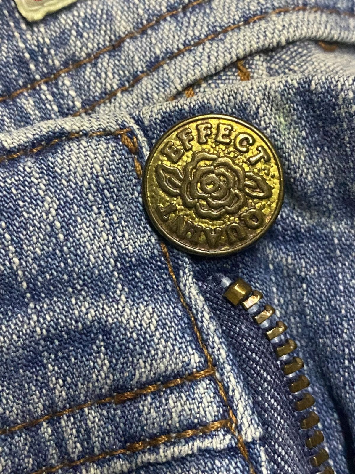 EFFECTOR Vintage Japan Brand Effect Quaint Flare Rna Jeans Size US 26 / EU 42 - 7 Thumbnail