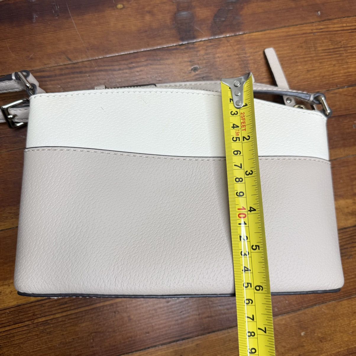 Kate Spade kate spade Cream and Light Beige Two-Tone Crossbody Bag Size ONE SIZE - 6 Thumbnail