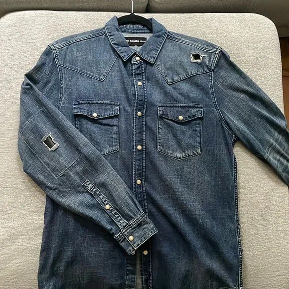 The Kooples Kooples Denim Shirt, size M Size US M / EU 48-50 / 2 - 1 Thumbnail