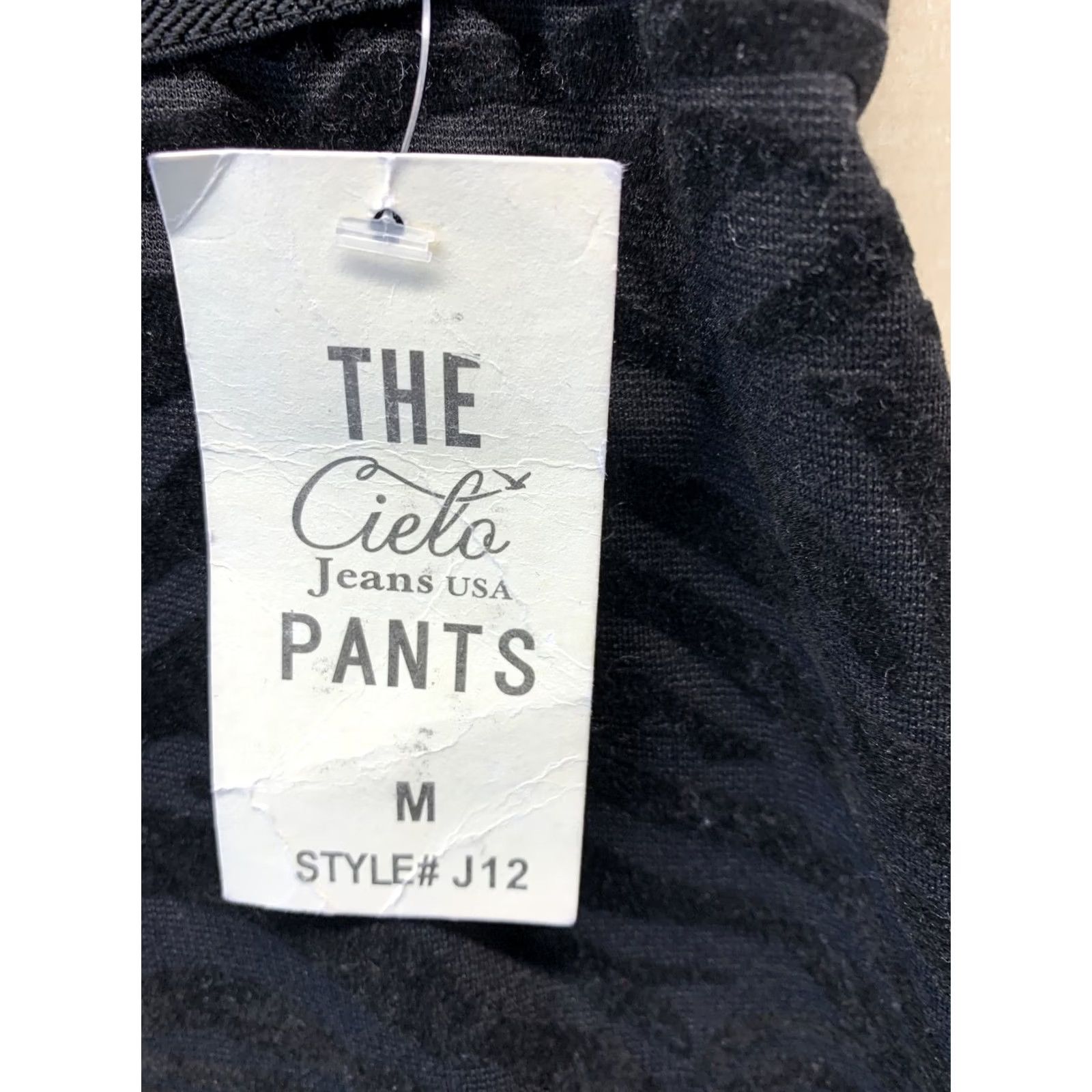 Velvet Cielo Jeans USA Women’s M Velvet Animal Print Black Legging NWT #2814 Size 32" / US 10 / IT 46 - 2 Thumbnail