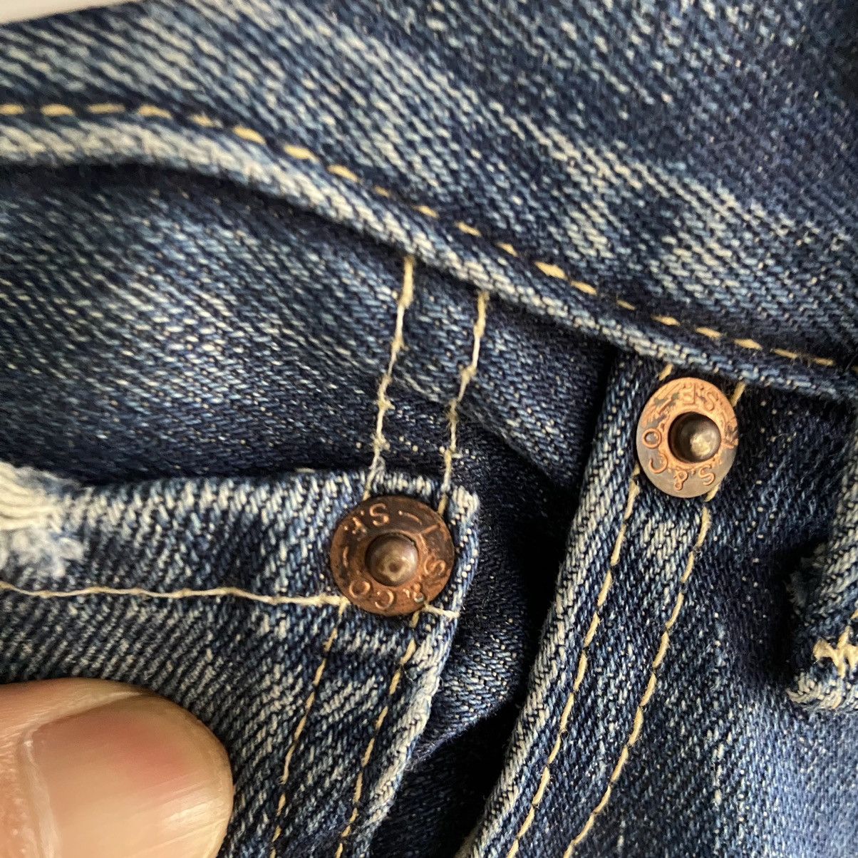 Levi's Levi’s 507 Selvedge Size US 32 / EU 48 - 4 Thumbnail
