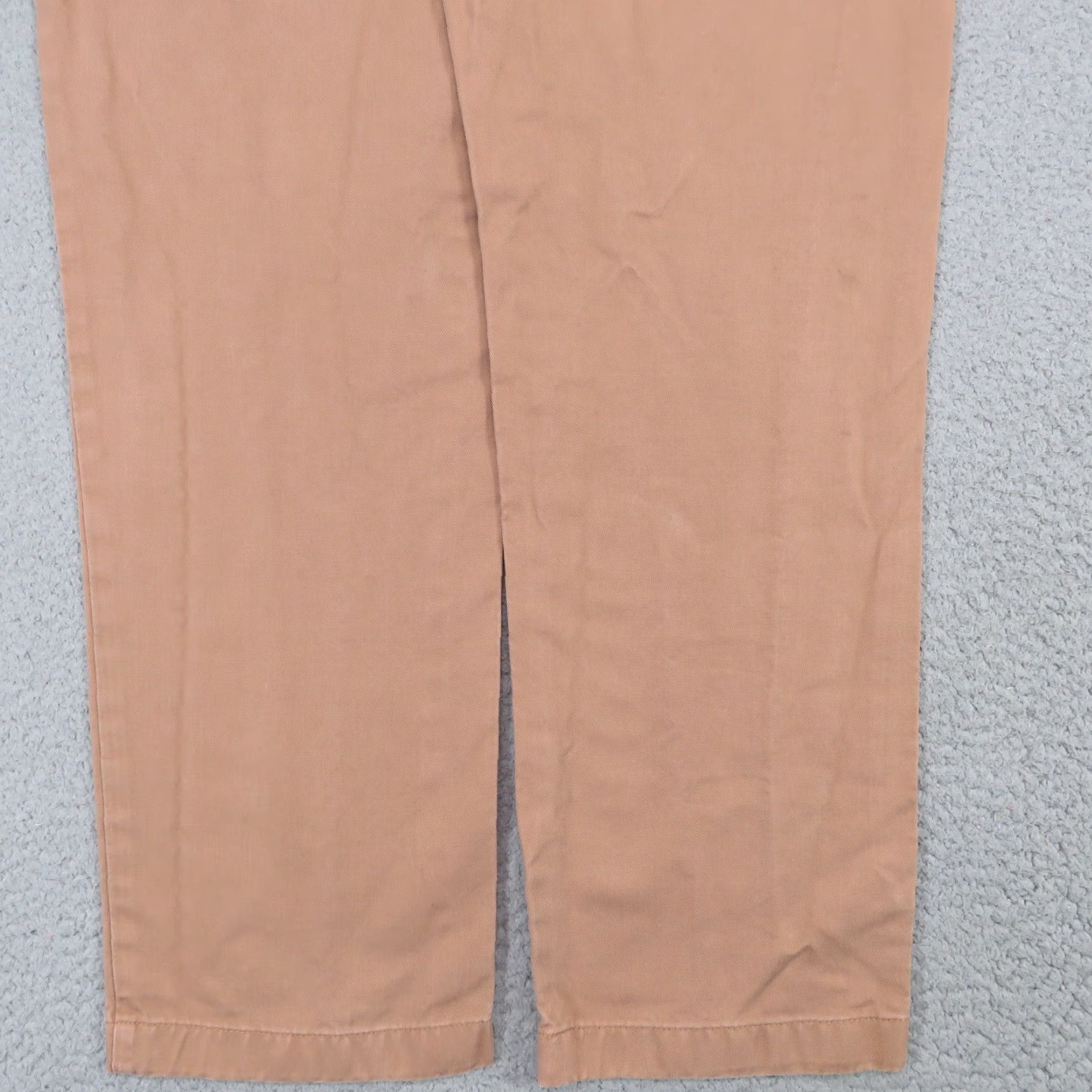 Vintage VINTAGE Peter Manning Pants Mens 33x28 Tobacco Brown Garment Dyed Chinos 5 Pocket Twill Shirt? Size US 33 - 3 Thumbnail