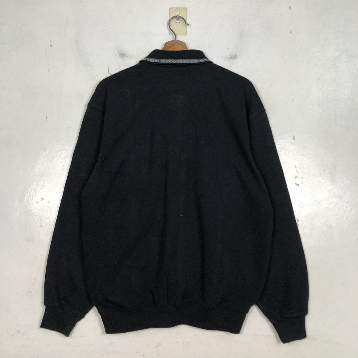 Japanese Brand 📌Vintage Collar Sweatshirt Magixson Big Logo Embroidery Size US L / EU 52-54 / 3 - 11 Thumbnail