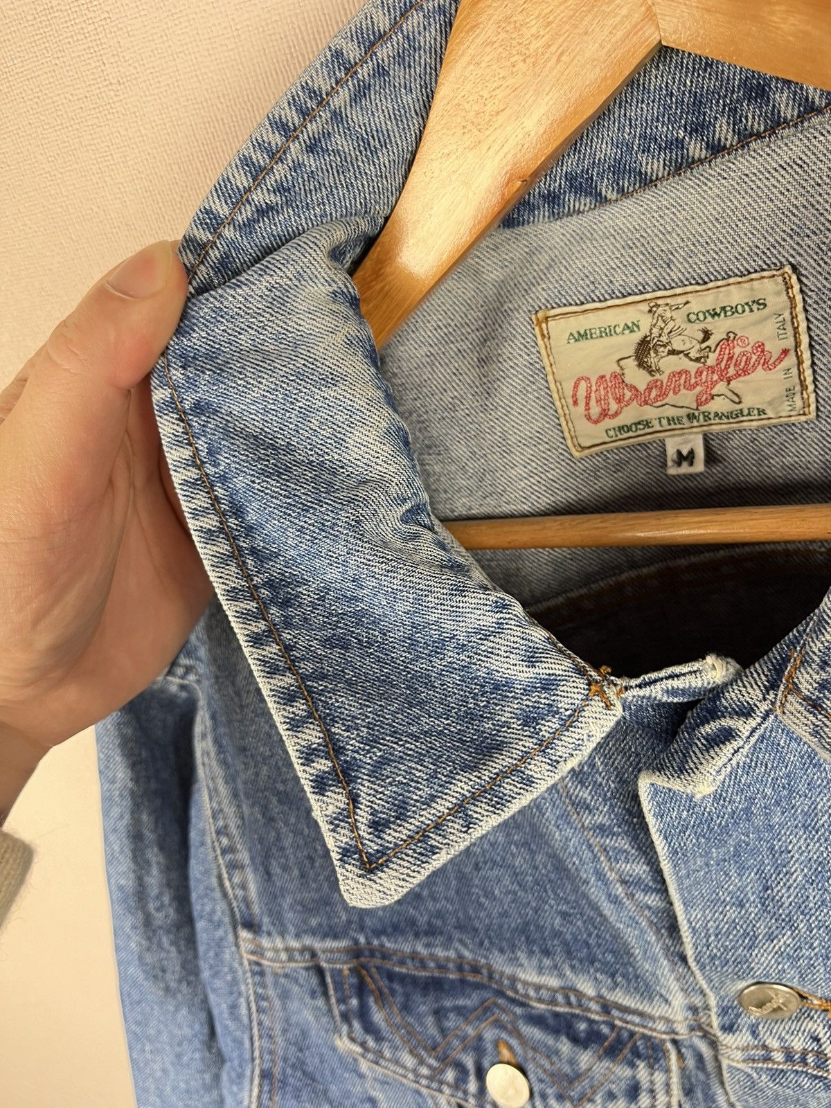 Lee vintage lee distressed denim cowboy jacket blue size m Size US M / EU 48-50 / 2 - 15 Thumbnail