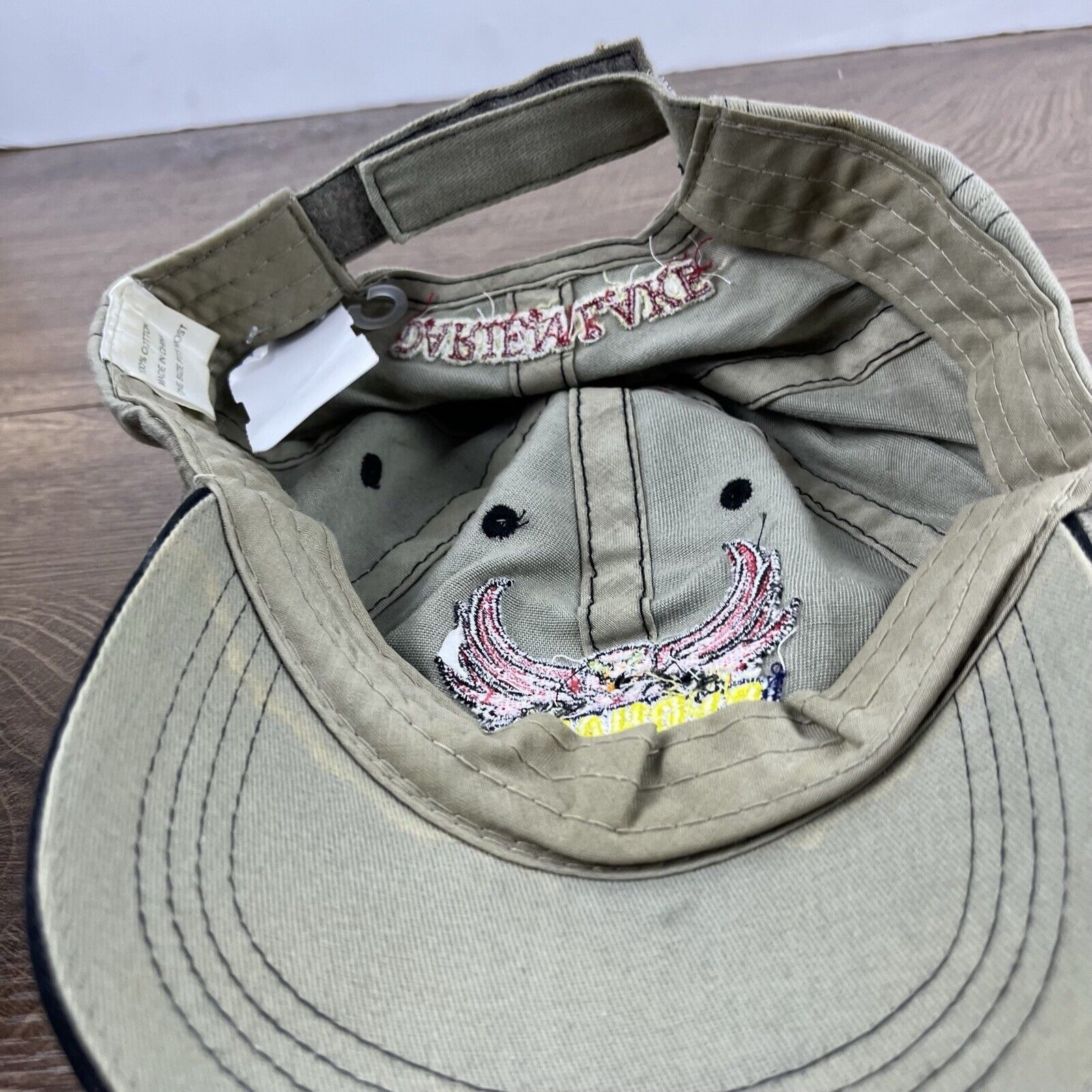 Other Darien Lake Redhawk Hat Dare to Fly Hat Gray Adjustable Hat Size ONE SIZE - 14 Thumbnail