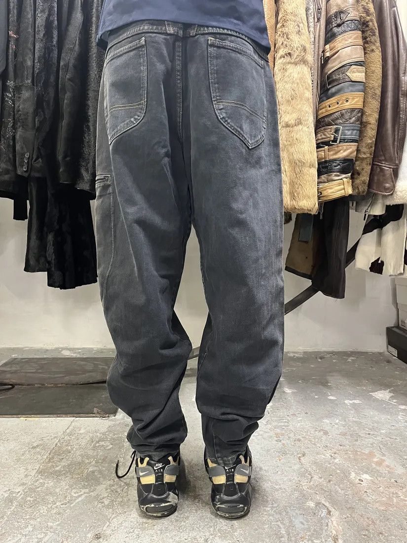 Marithe + Francois Girbaud × Vintage AW1987 Closed Stone Washed Denim Grey Pants Size US 34 / EU 50 - 3 Thumbnail